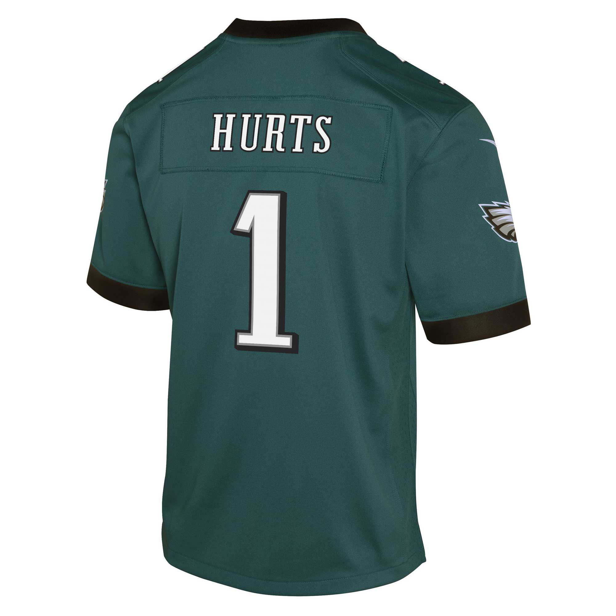 Philadelphia Eagles Jalen Hurts Midnight Green Game NFL Jersey Youth