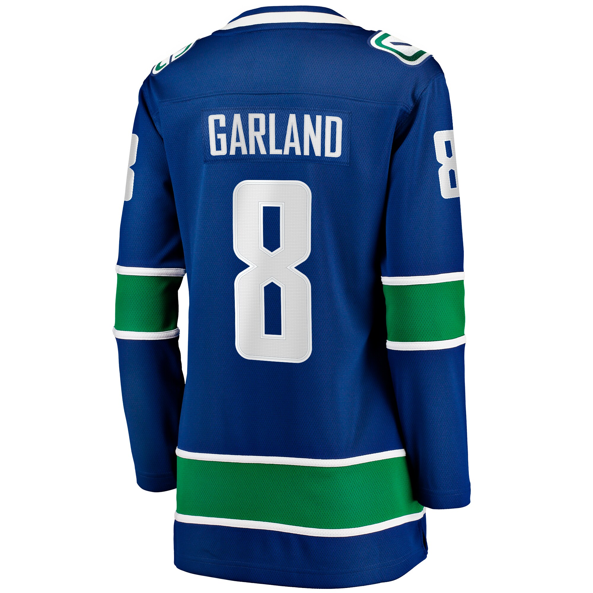 Vancouver Canucks Conor Garland Blue Home Breakaway Player NHL Jersey Women's
