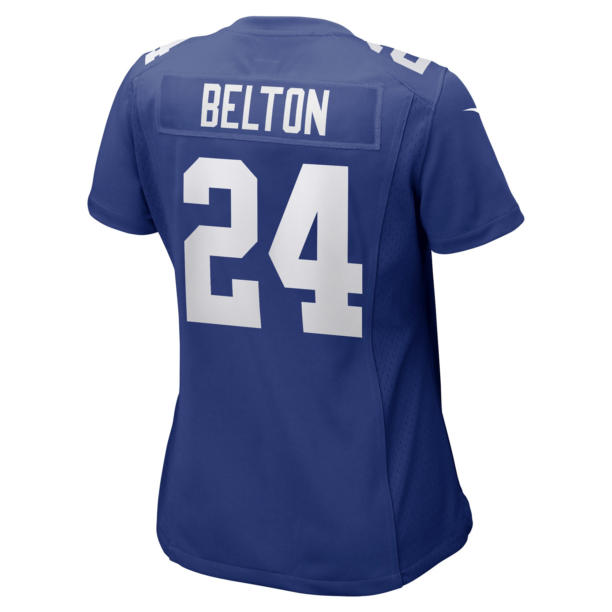 New York Giants Dane Belton Royal Game Player NFL Jersey Women's