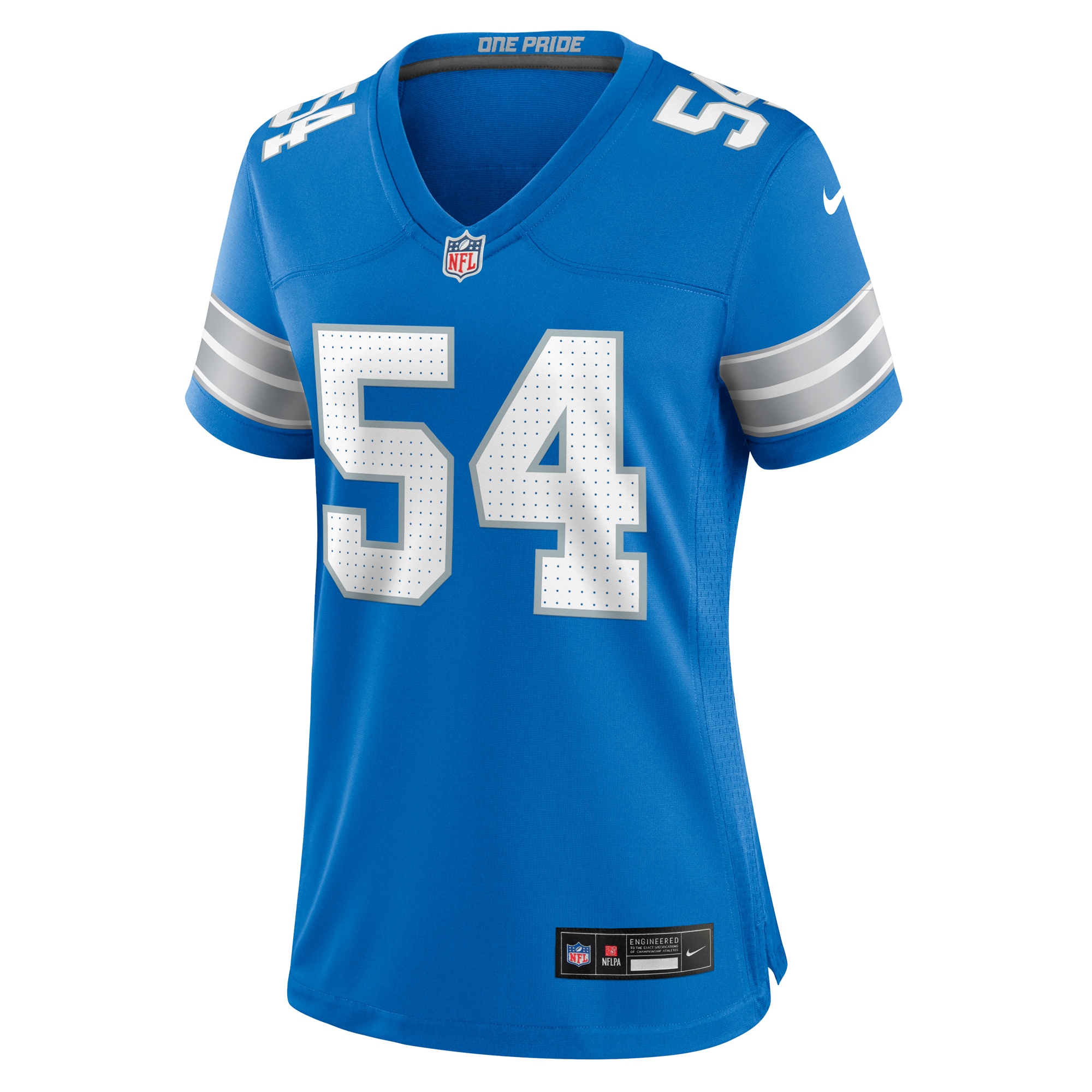 Detroit Lions Alim McNeill Blue Team Game NFL Jersey Women's