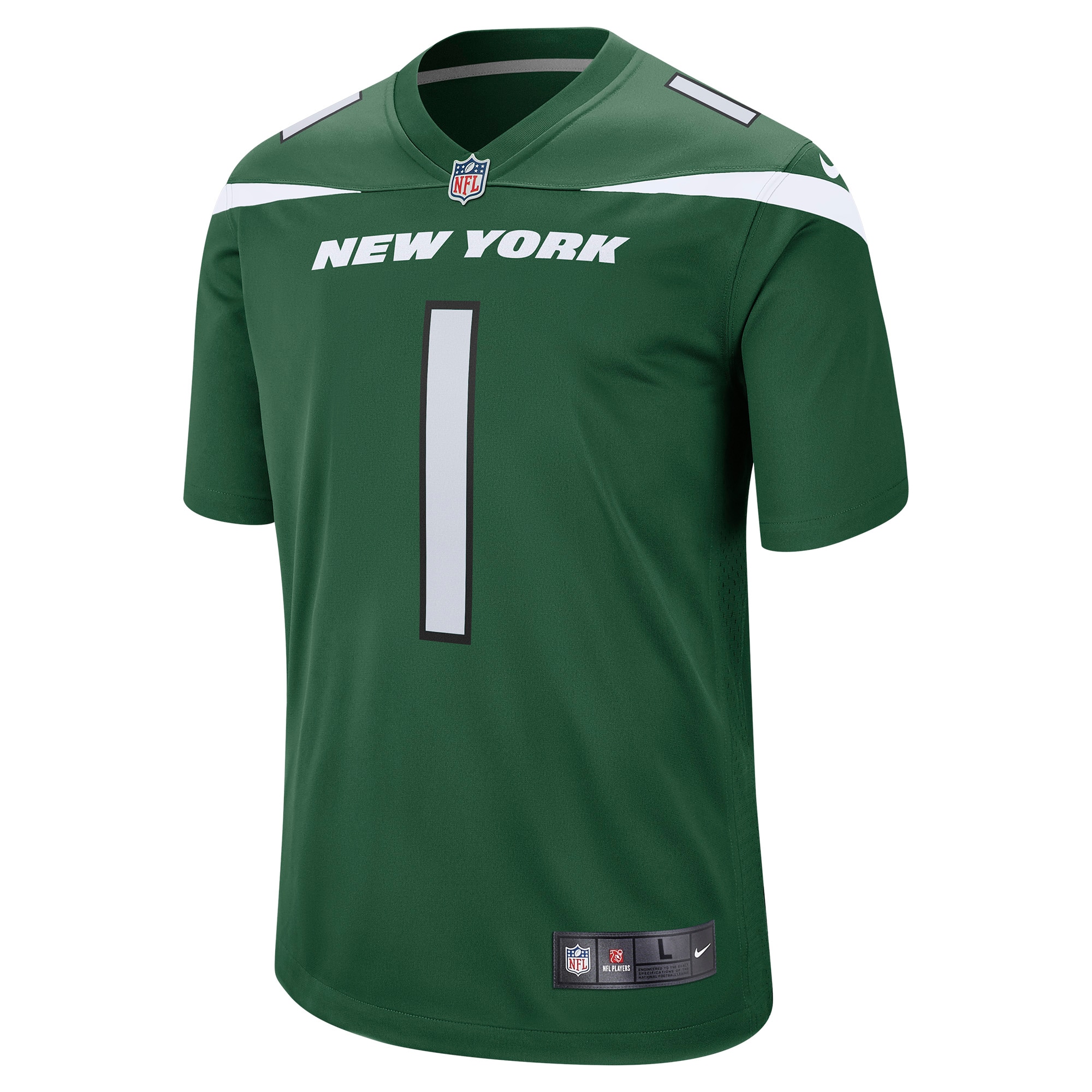 New York Jets Ahmad Sauce Gardner Green Player Game NFL Jersey Men's