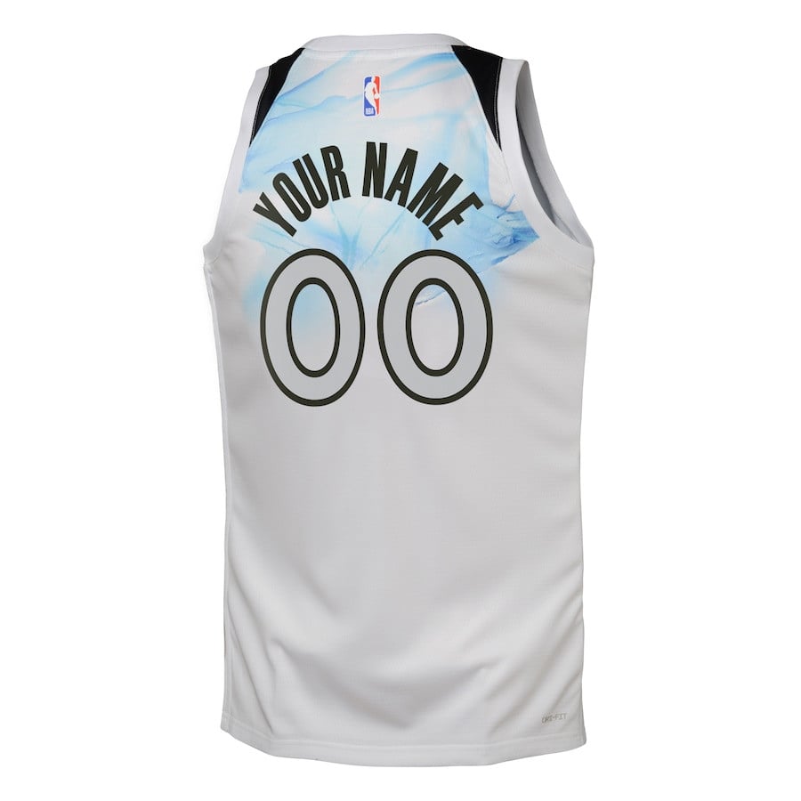 Minnesota Timberwolves 2024/25 Swingman Custom City Editio White NBA Jersey Youth