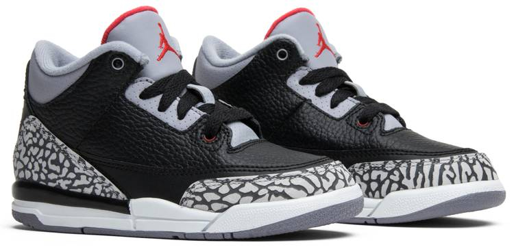 Air Jordan 3 Retro OG PS Black Cement 2018 429487-021