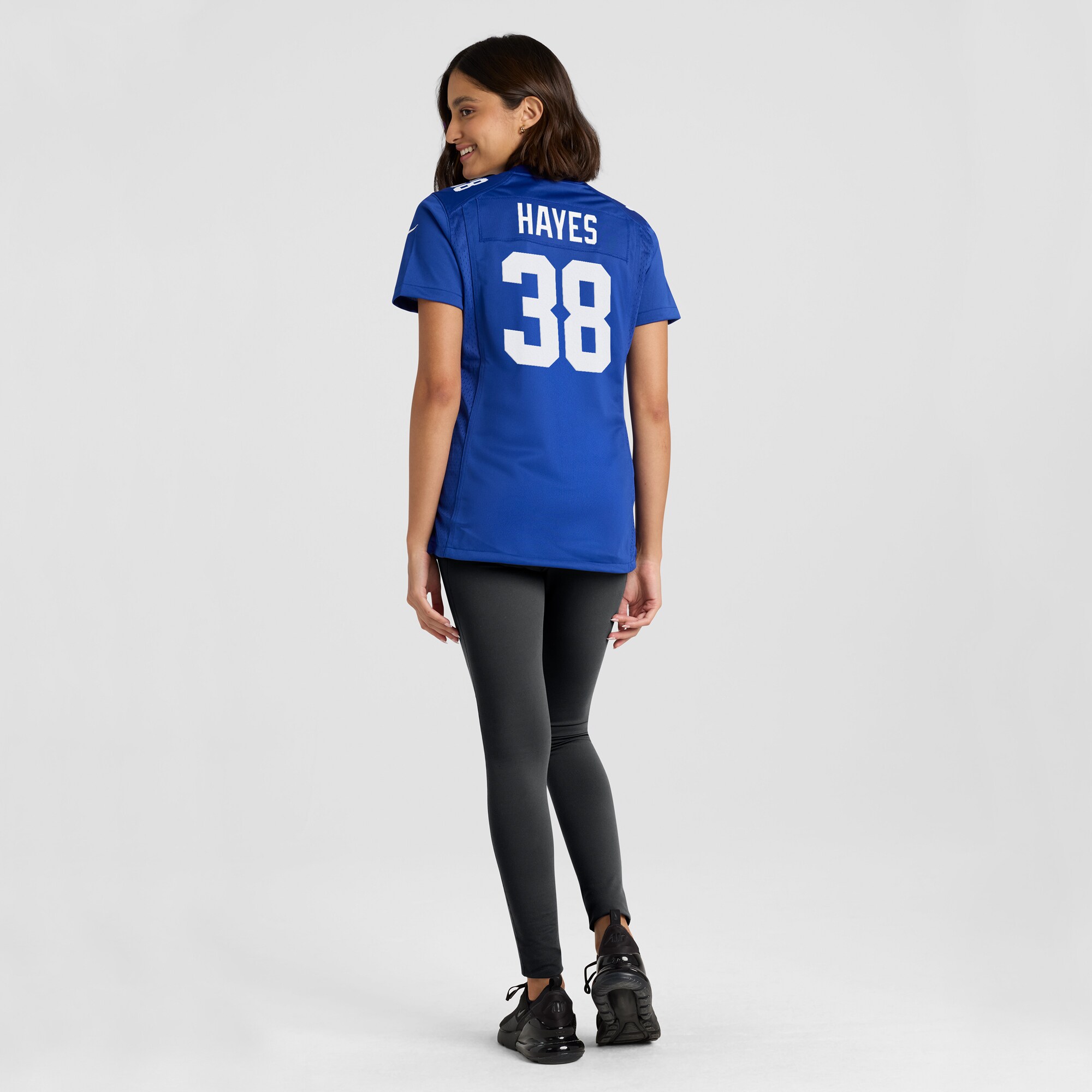 New York Giants Kaleb Hayes Royal Game NFL Jersey Women's