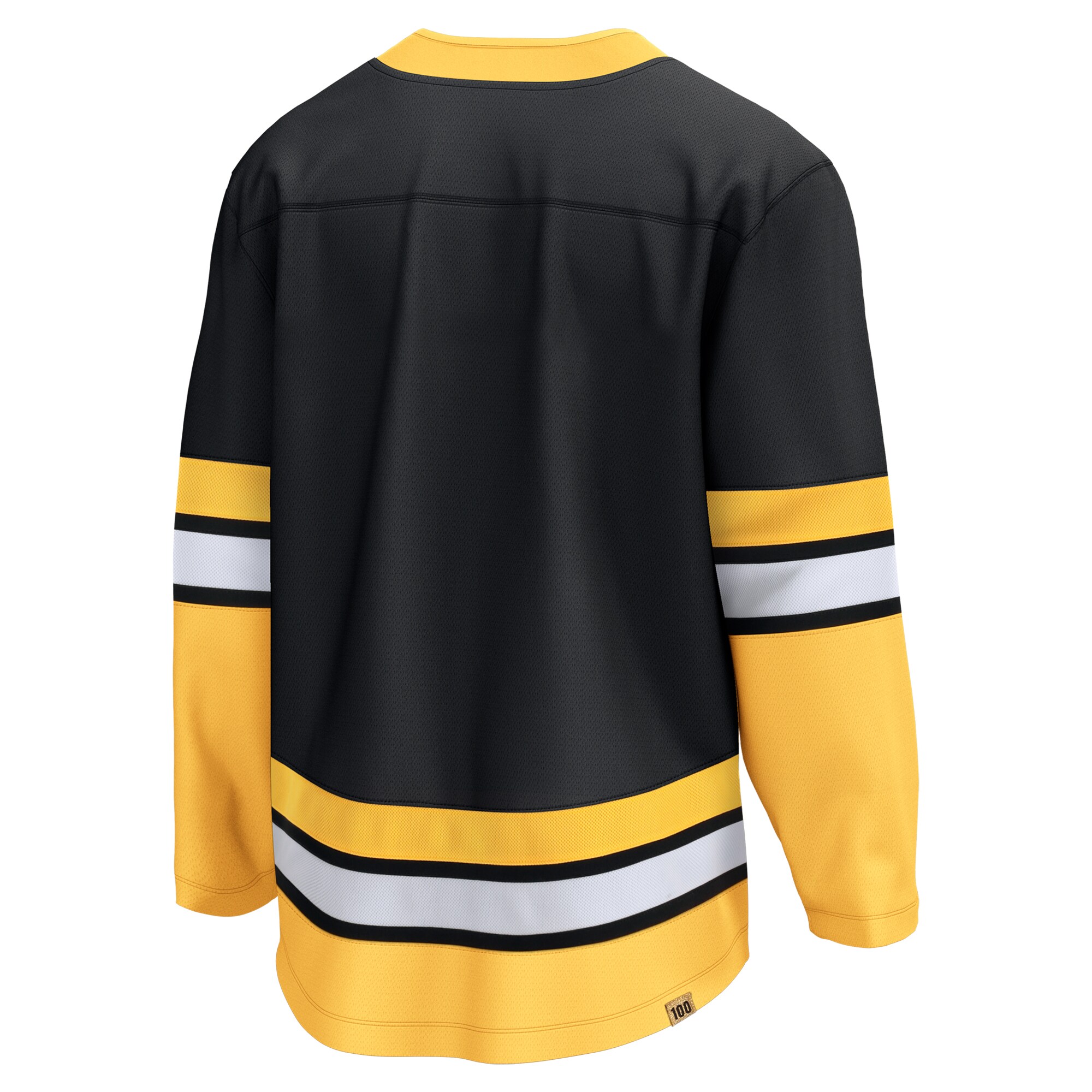 Boston Bruins Black 100th Anniversary Premier Breakaway NHL Jersey Men's