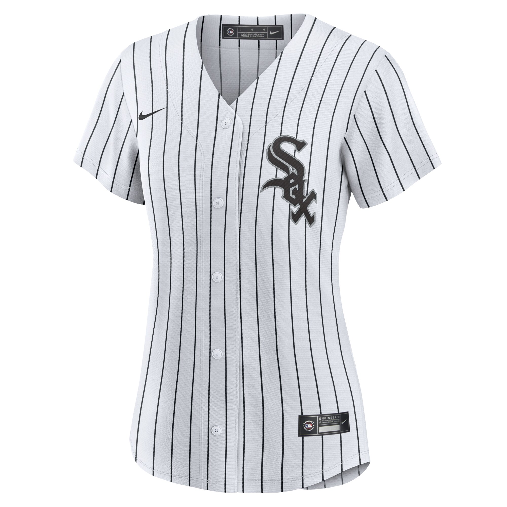 Chicago White Sox White #1 Mom Home MLB Jersey Women's