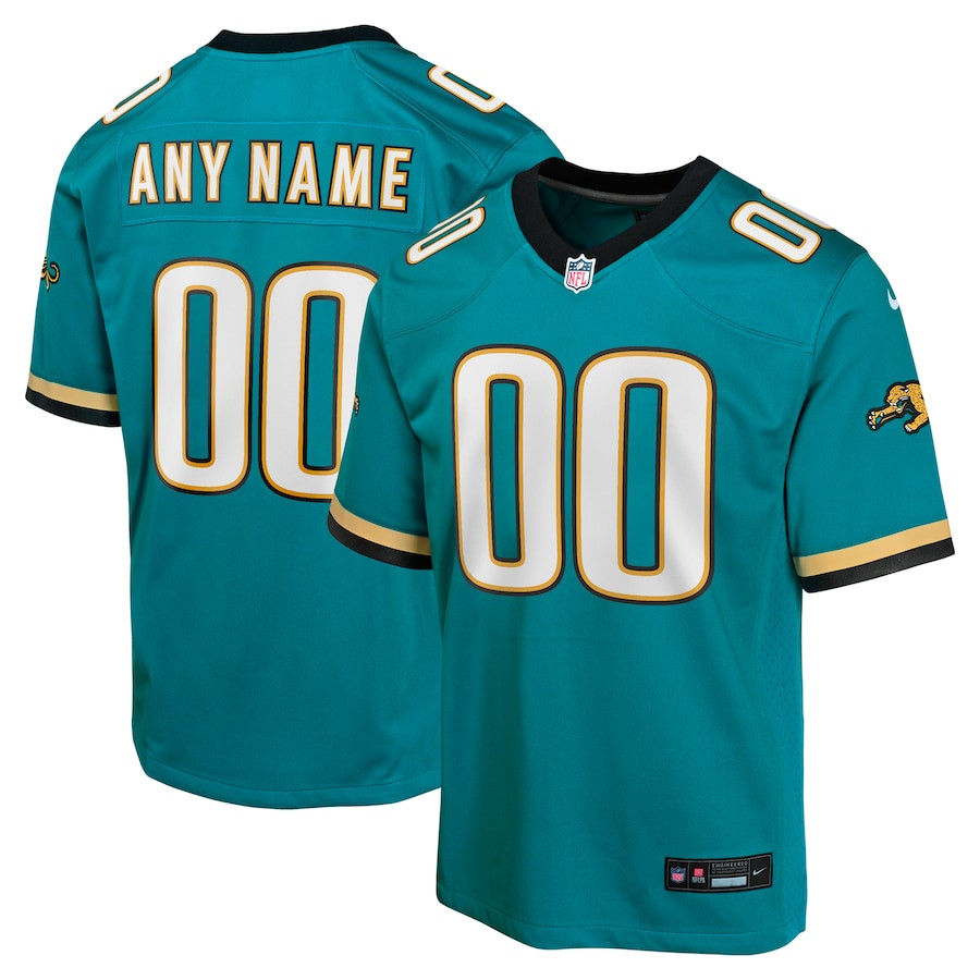 Jacksonville Jaguars Prowler Throwback Player Game Custom Teal NFL Jersey Youth