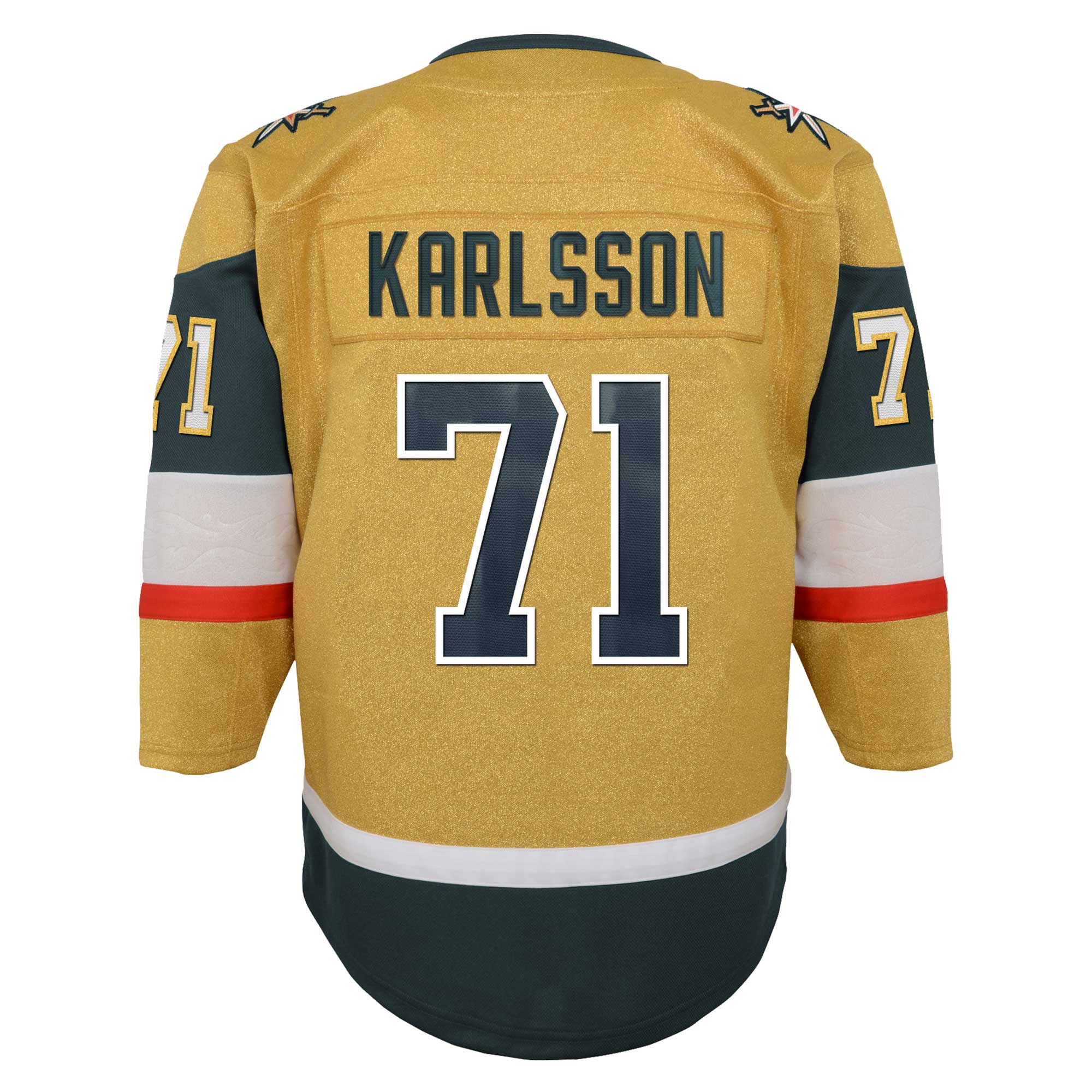Vegas Golden Knights William Karlsson Gold Home Premier Player NHL Jersey Youth