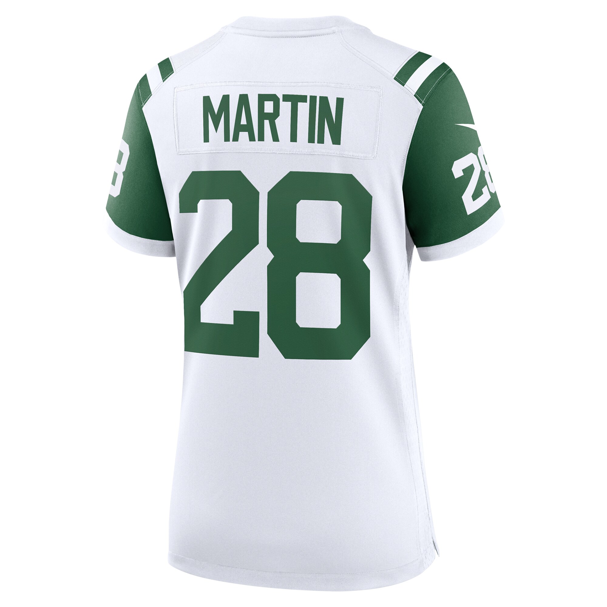 New York Jets Curtis Martin White Classic Alternate Retired Player Game NFL Jersey Women's