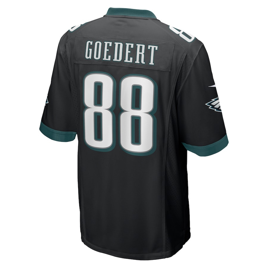 Dallas Goedert 88 Philadelphia Eagles Game Black NFL Jersey Men's