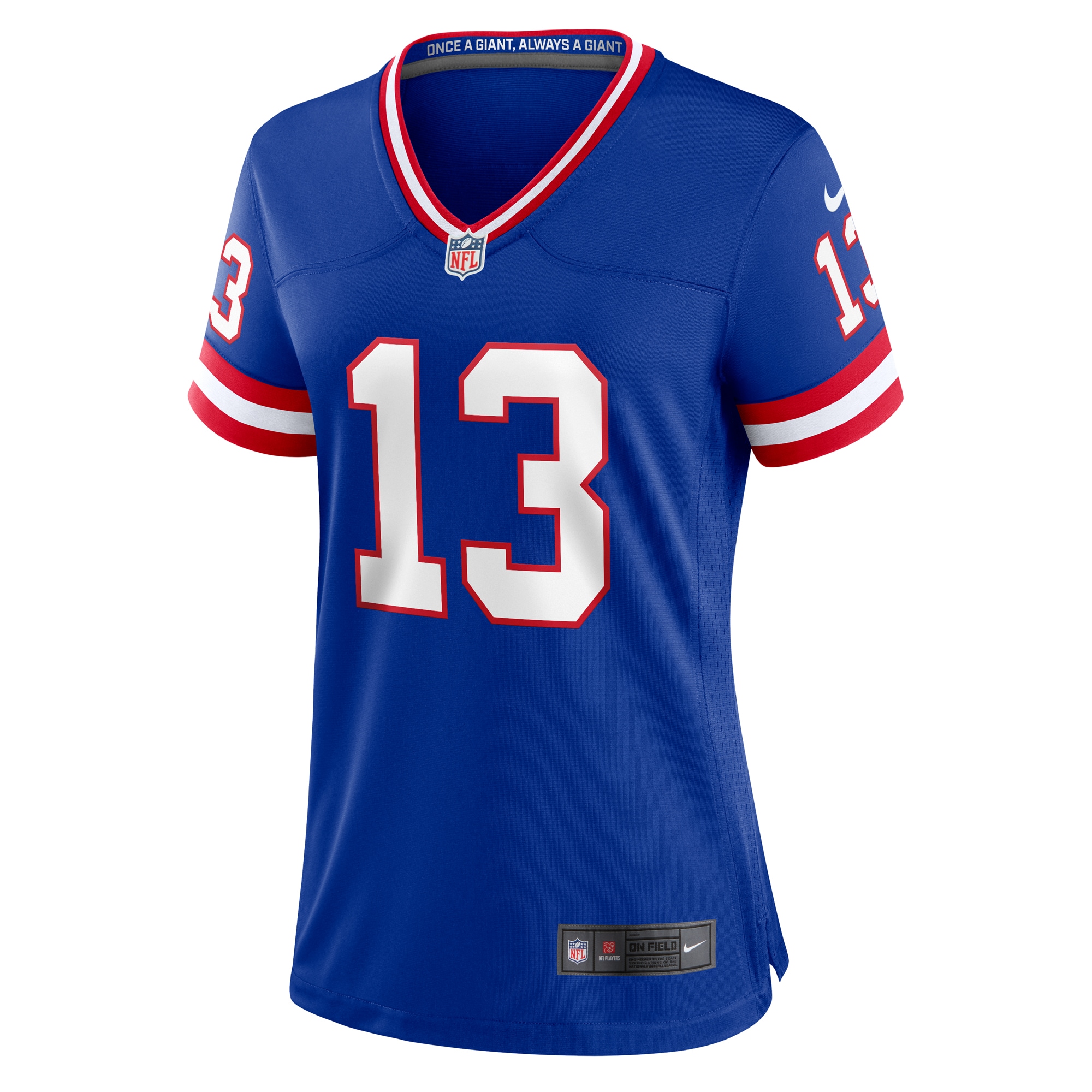 New York Giants Jalin Hyatt Royal Team Game NFL Jersey Women's