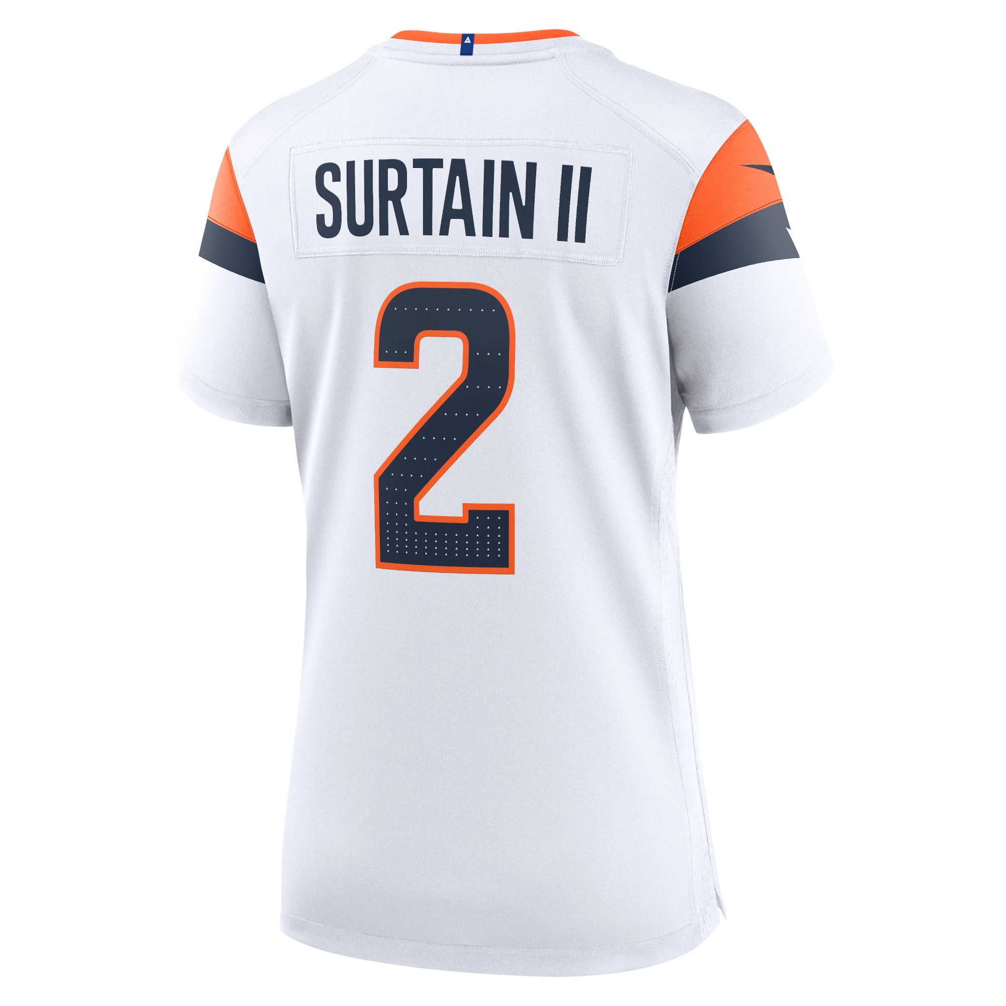 Denver Broncos Patrick Surtain II White Mile High Collection Game NFL Jersey Women's