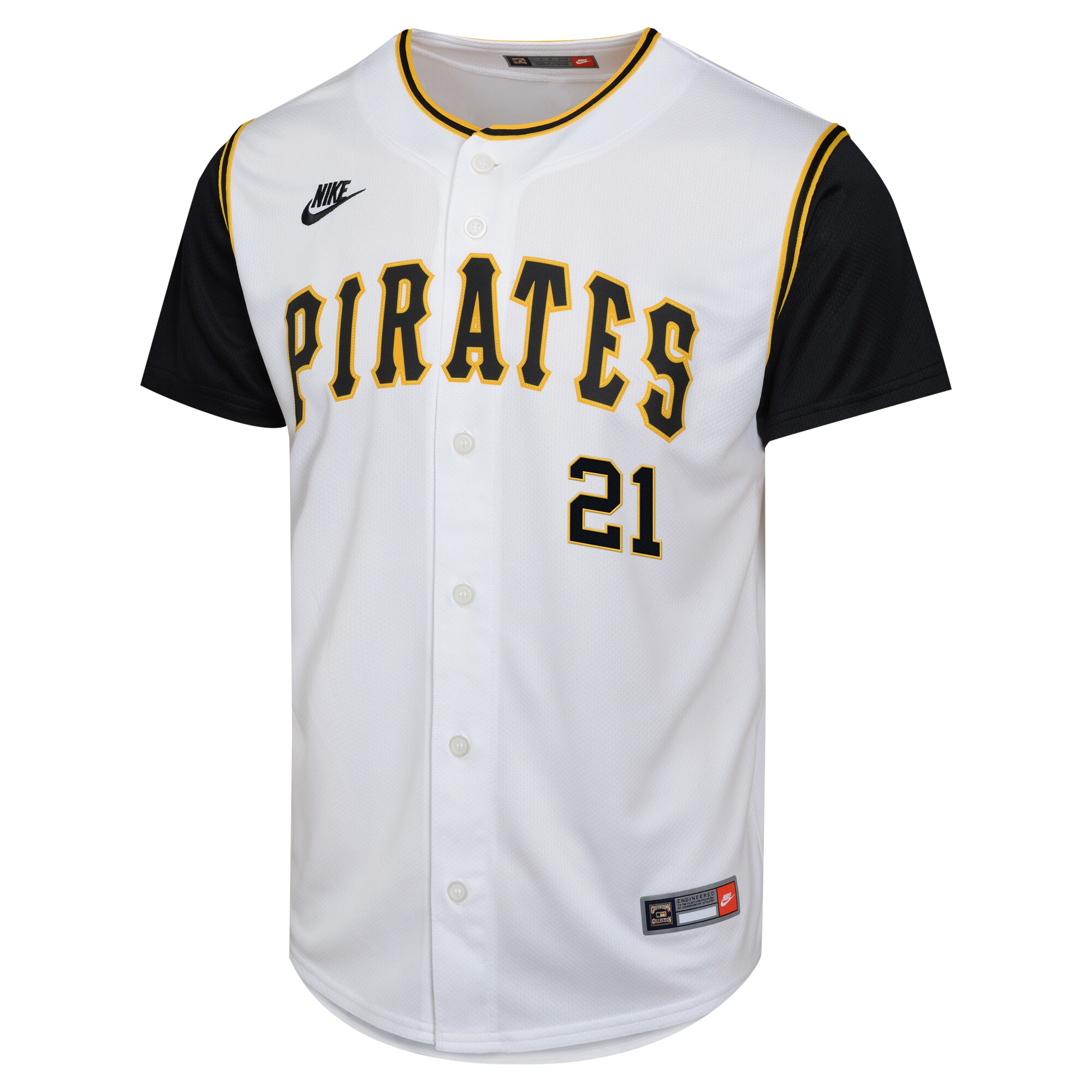 Pittsburgh Pirates Roberto Clemente White Cooperstown Collection Limited Player MLB Jersey Youth