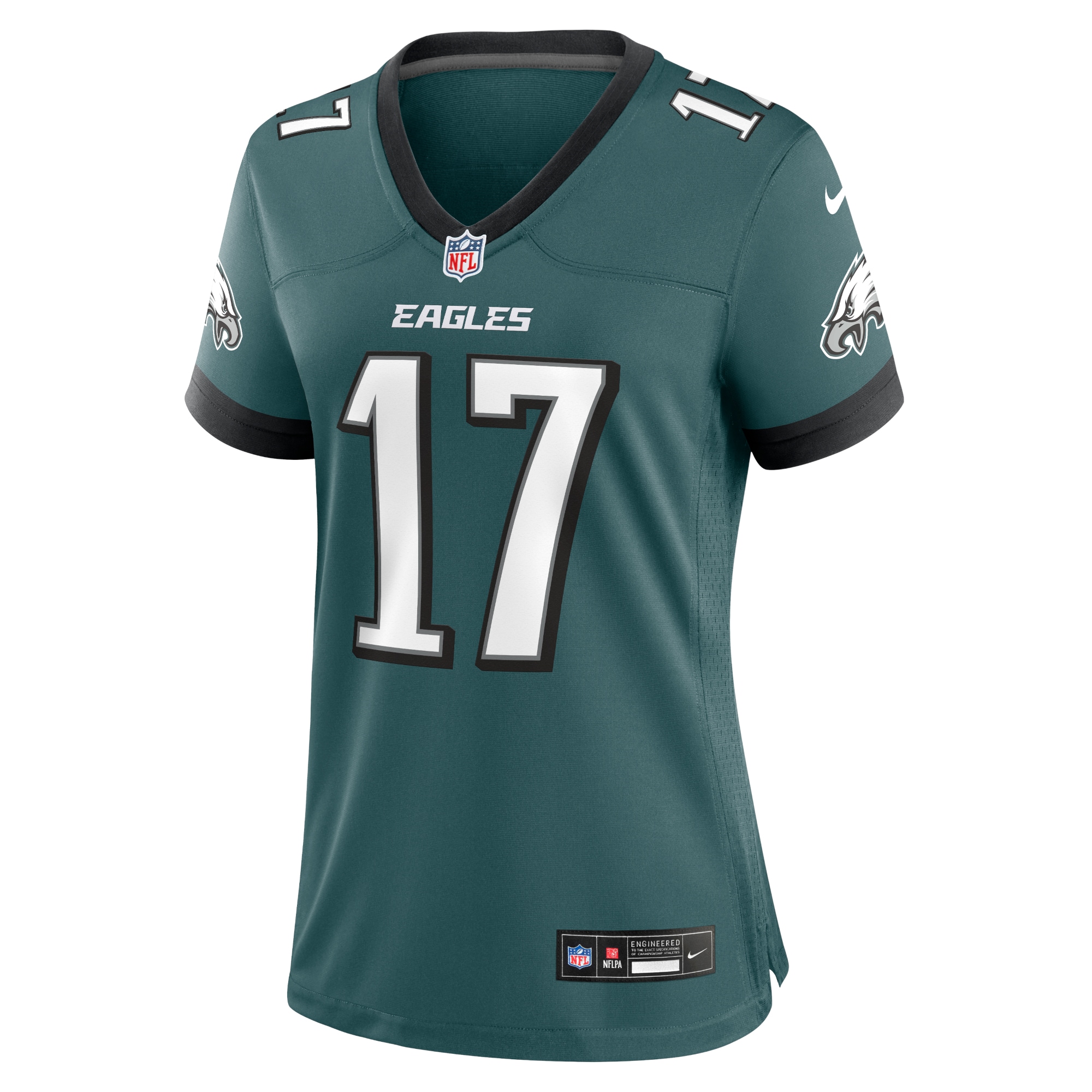 Philadelphia Eagles Nakobe Dean Midnight Green Team Game NFL Jersey Women's