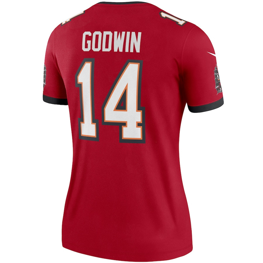 Chris Godwin 14 Tampa Bay Buccaneers Legend Red NFL Jersey Women's
