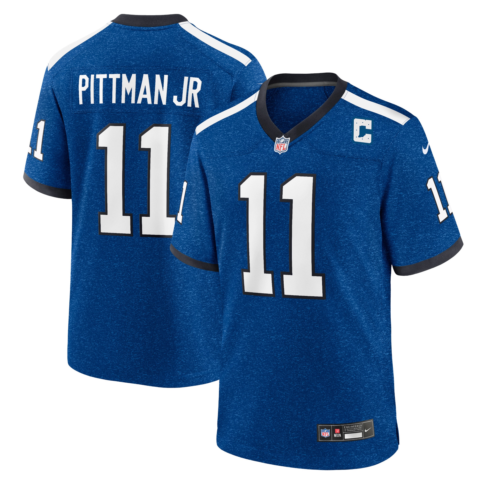 Indiana Nights Indianapolis Colts Michael Pittman Jr. Blue Alternate Game NFL Jersey Men's