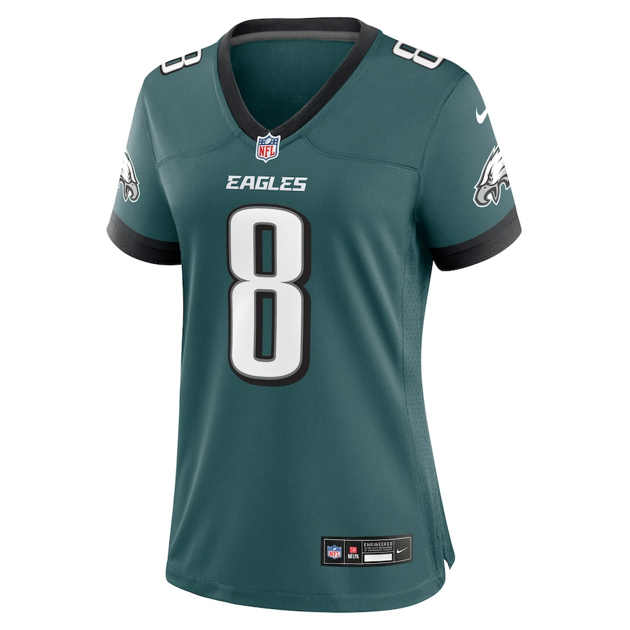 Chauncey Gardner-Johnson 8 Philadelphia Eagles Game Midnight Green NFL Jersey Women's