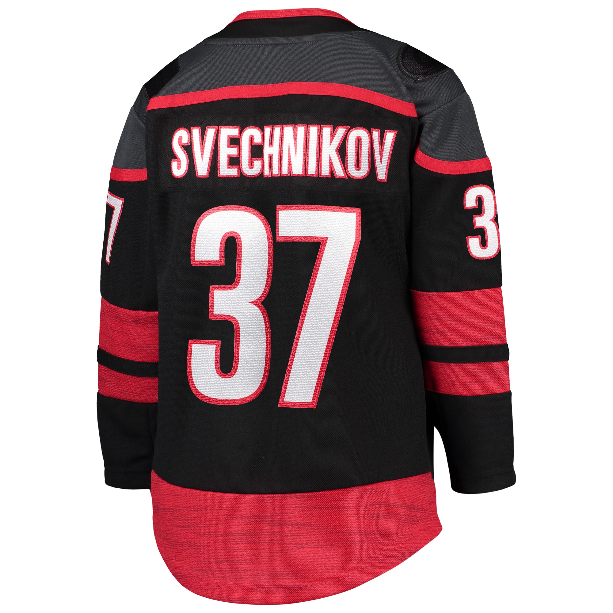 Carolina Hurricanes Andrei Svechnikov Black Home Premier Player NHL Jersey Youth