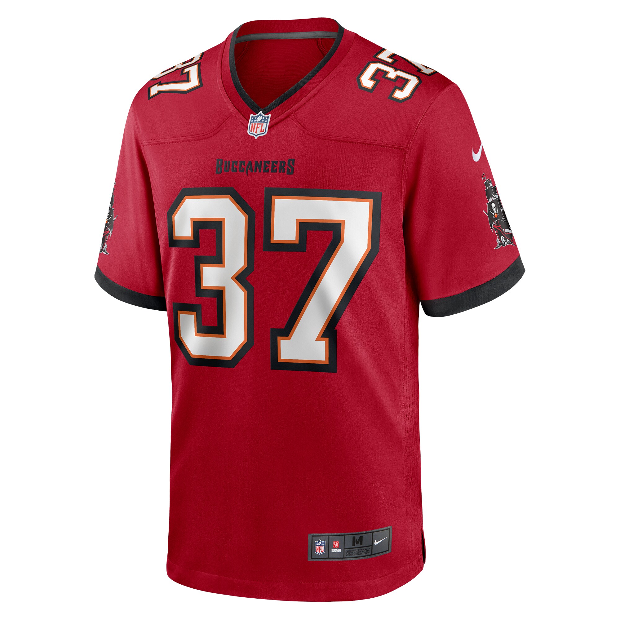 Tampa Bay Buccaneers Tavierre Thomas Red Game NFL Jersey Men's