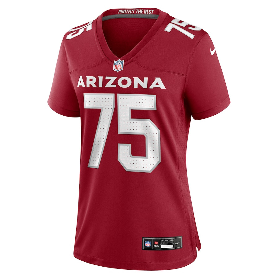 Christian Jones 75 Arizona Cardinals Game Cardinal NFL Jersey Women's