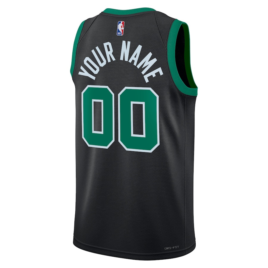 Boston Celtics 2023/24 Statement Swingman Custom Black NBA Jersey Men's