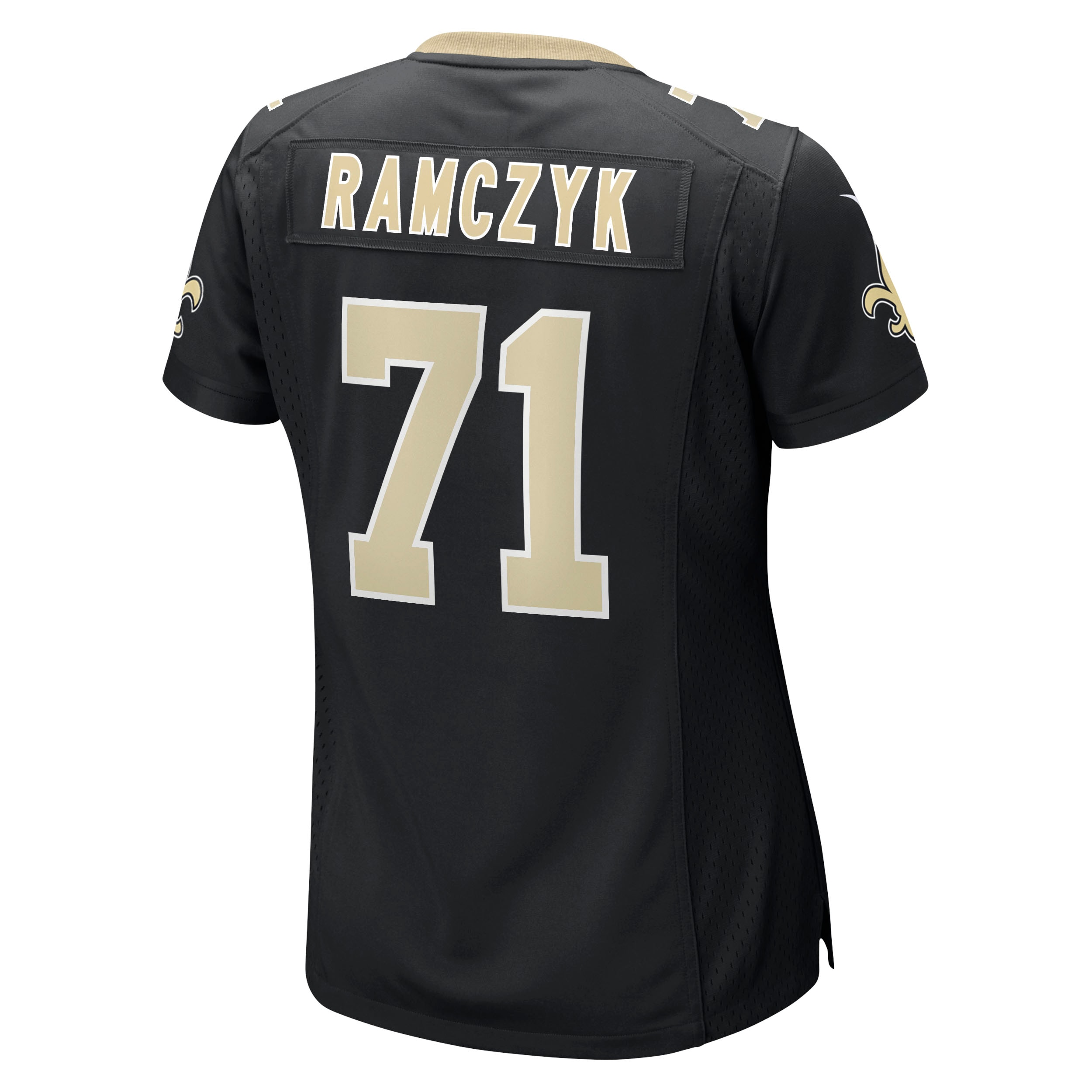 New Orleans Saints Ryan Ramczyk Black Game NFL Jersey Women's