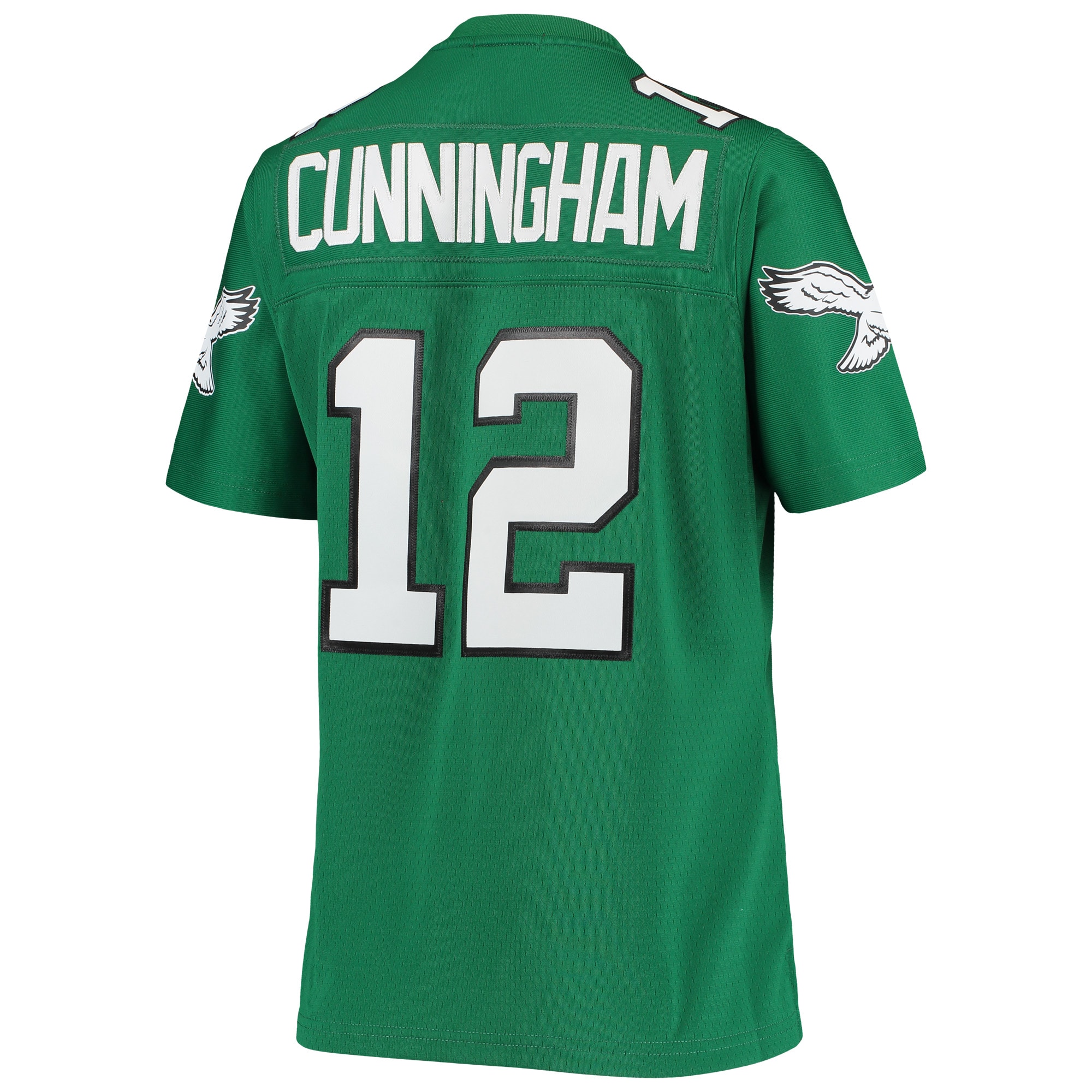 Philadelphia Eagles Randall Cunningham Mitchell Ness Kelly Green 1990 Legacy NFL Jersey Women's