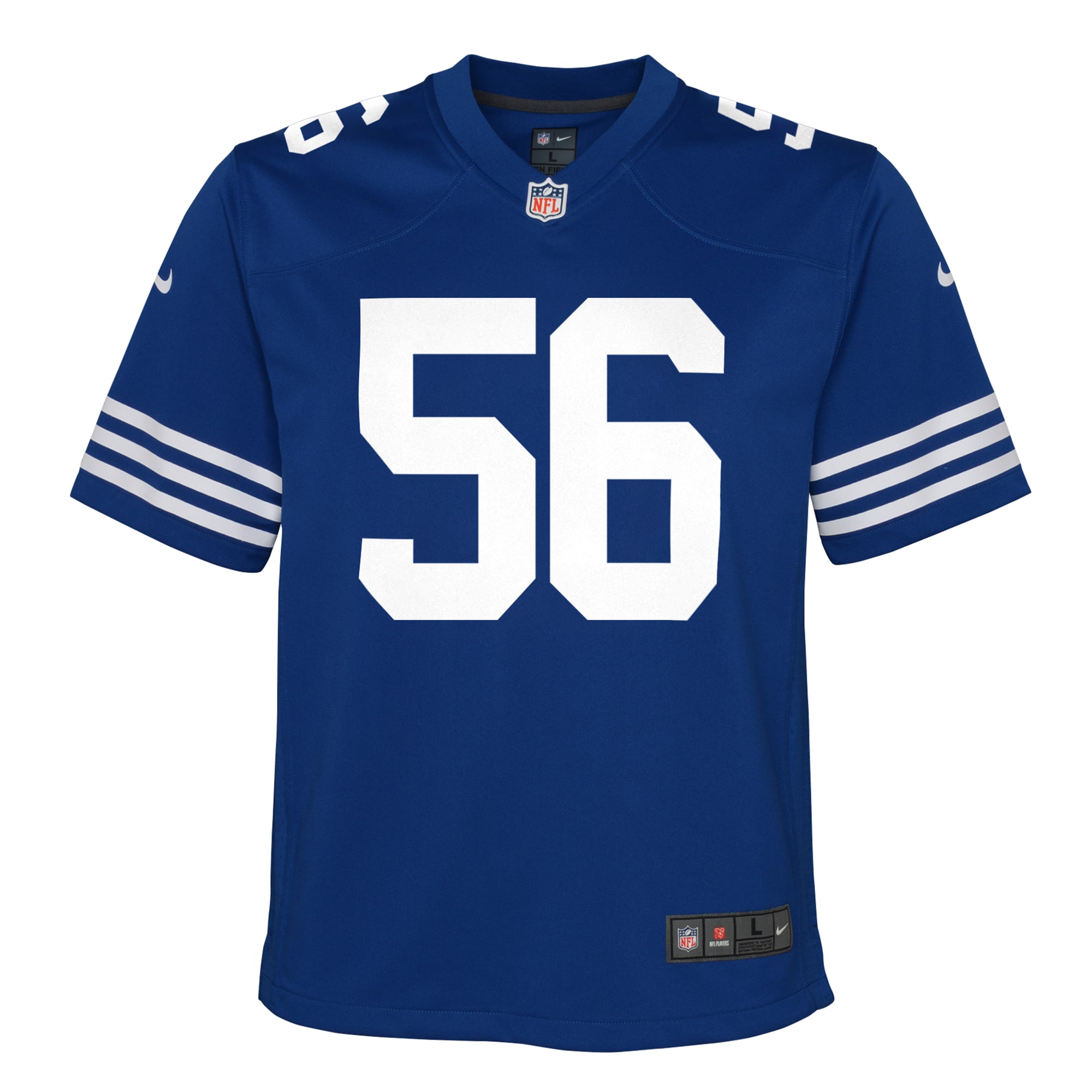 Indianapolis Colts Quenton Nelson Royal Game NFL Jersey Youth