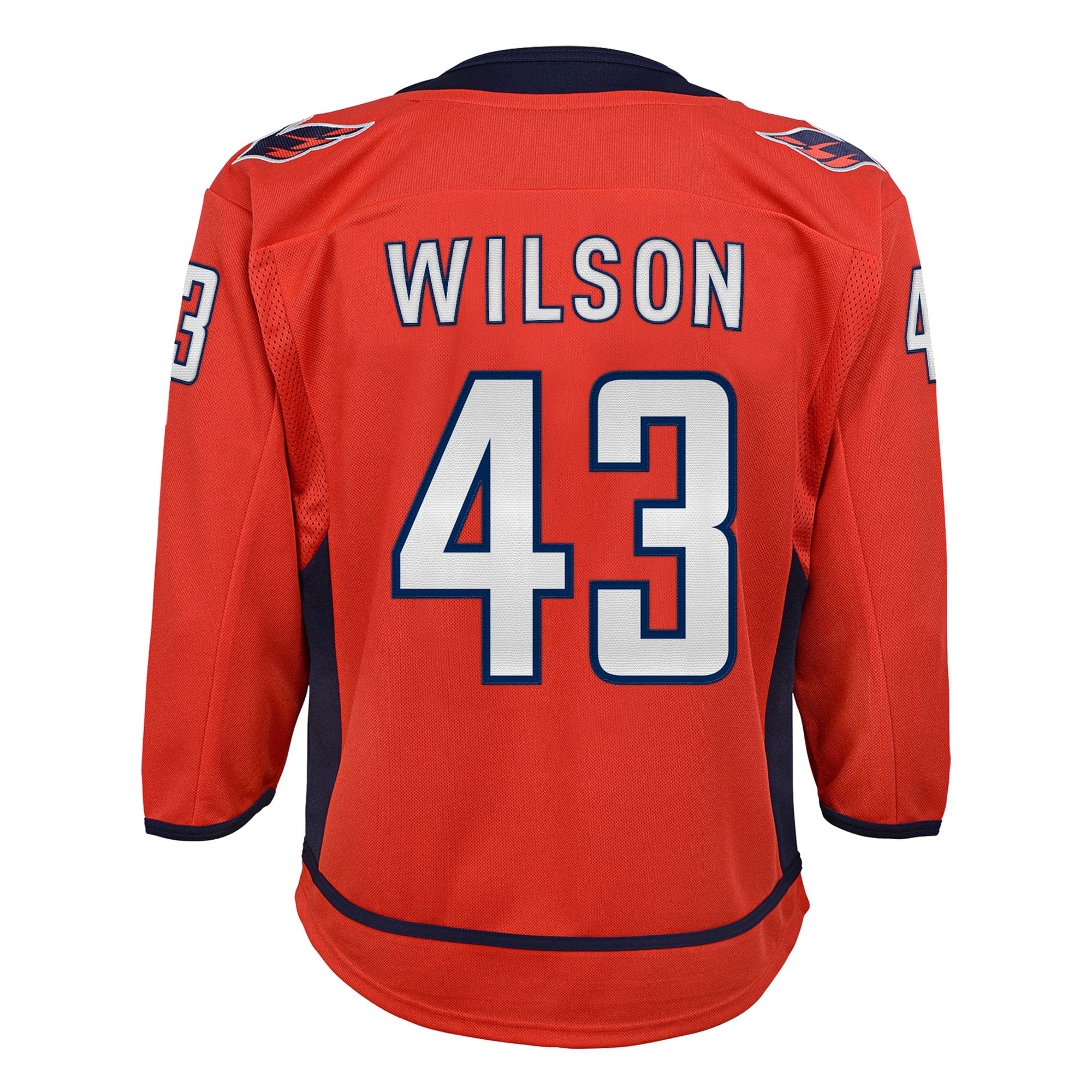 Washington Capitals Tom Wilson Red 2022/23 Premier Player NHL Jersey Youth