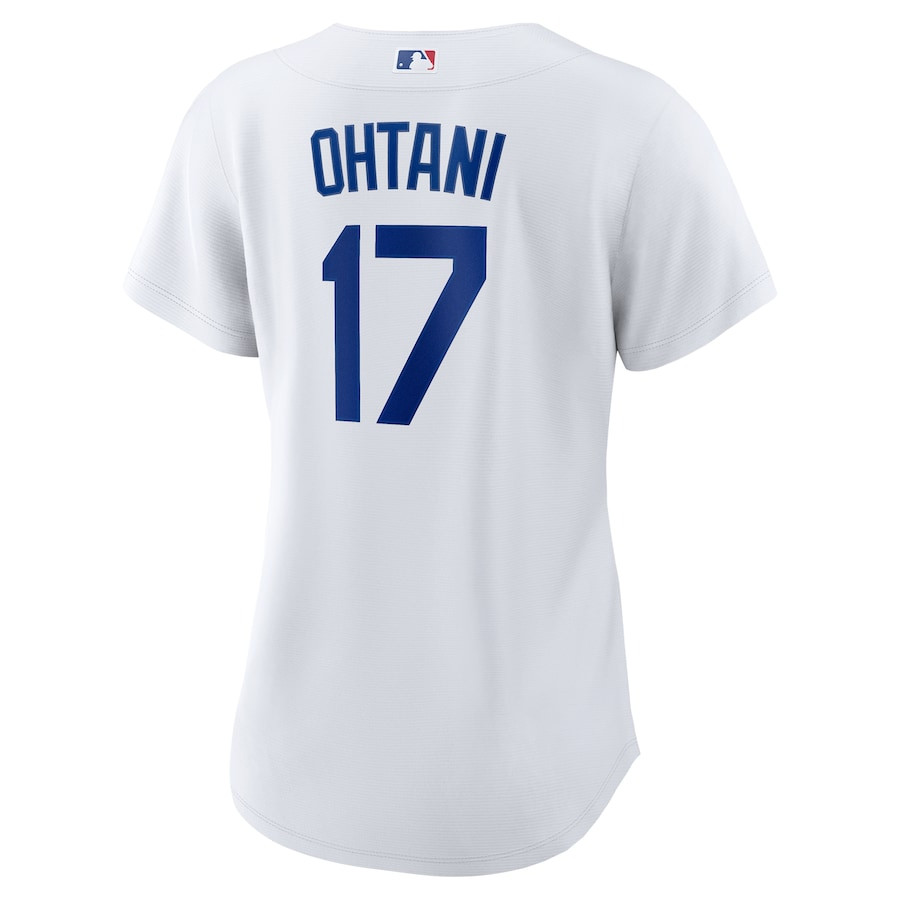 Shohei Ohtani 17 Los Angeles Dodgers 2024 World Series Home White MLB Jersey Women's