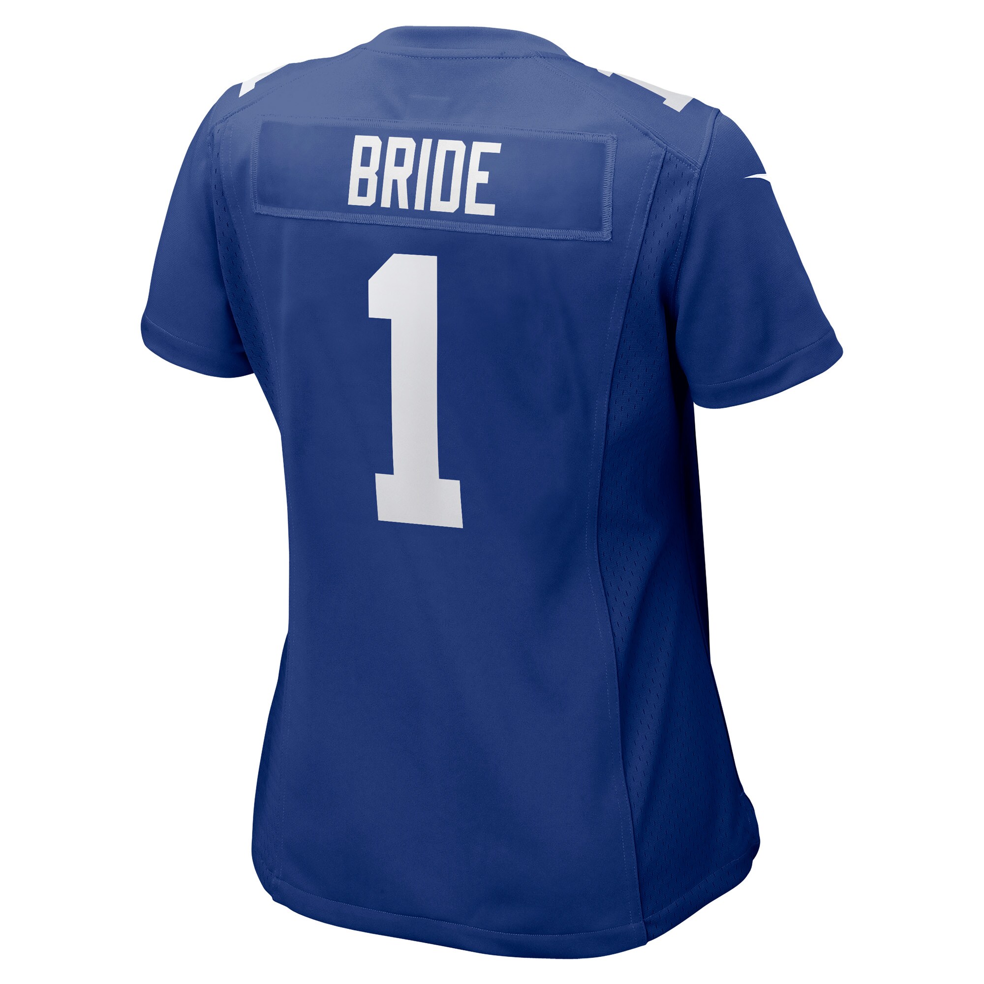 New York Giants Number 1 Bride Royal Game NFL Jersey Women's