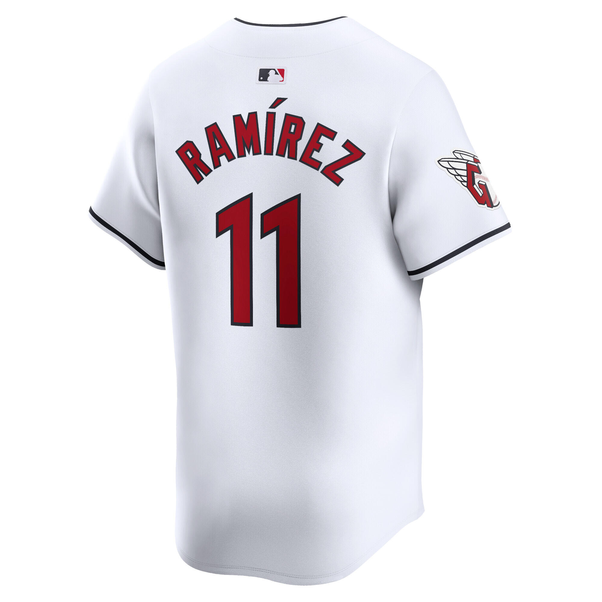 Cleveland Guardians Jos? Ram?rez White Home Limited Player MLB Jersey Youth