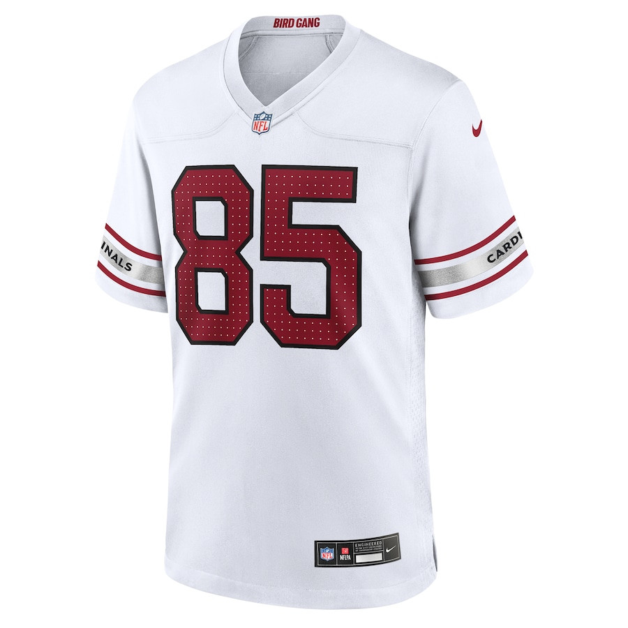 Trey McBride 85 Arizona Cardinals Game White NFL Jersey Men's