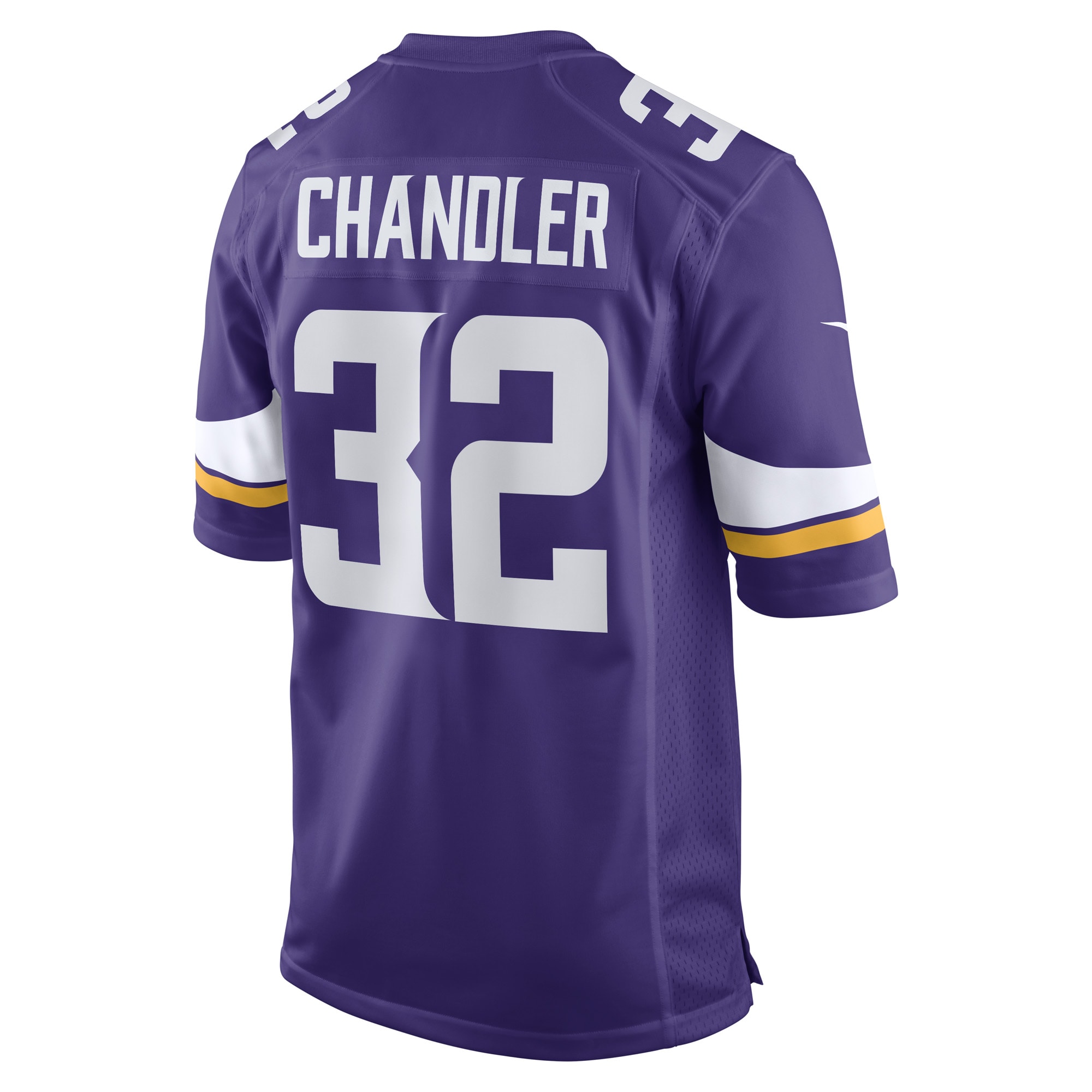 Minnesota Vikings Ty Chandler Purple Game Player NFL Jersey Men's
