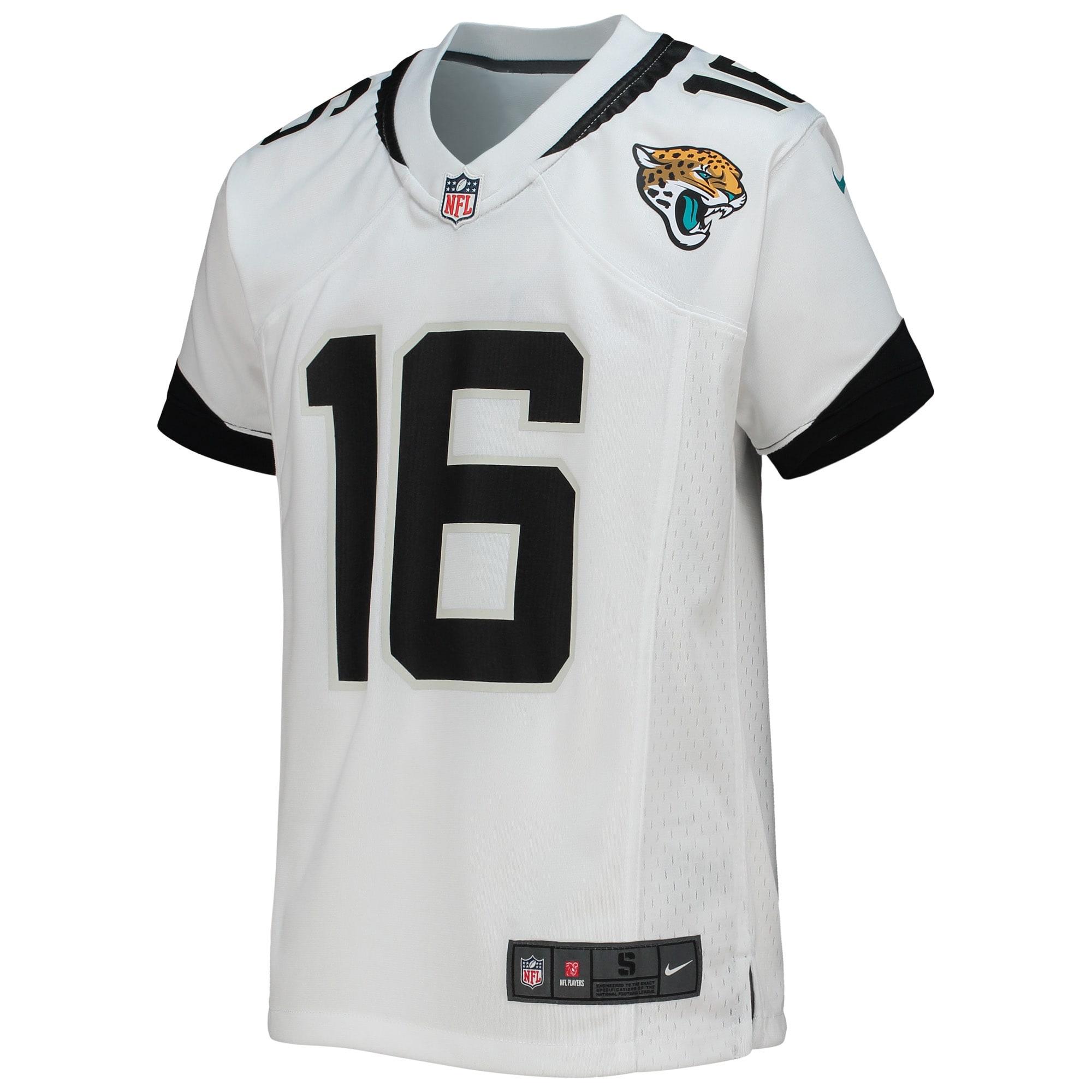 Jacksonville Jaguars Trevor Lawrence White Game NFL Jersey Youth