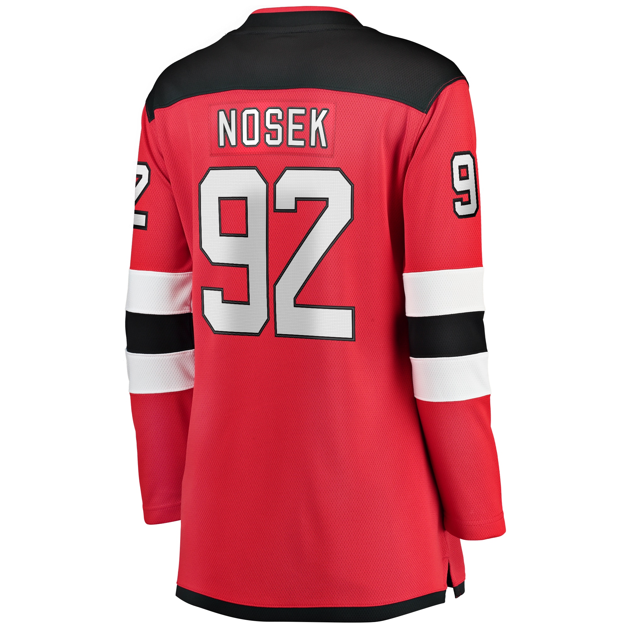 New Jersey Devils Tomas Nosek Red Home Breakaway Player NHL Jersey Women's