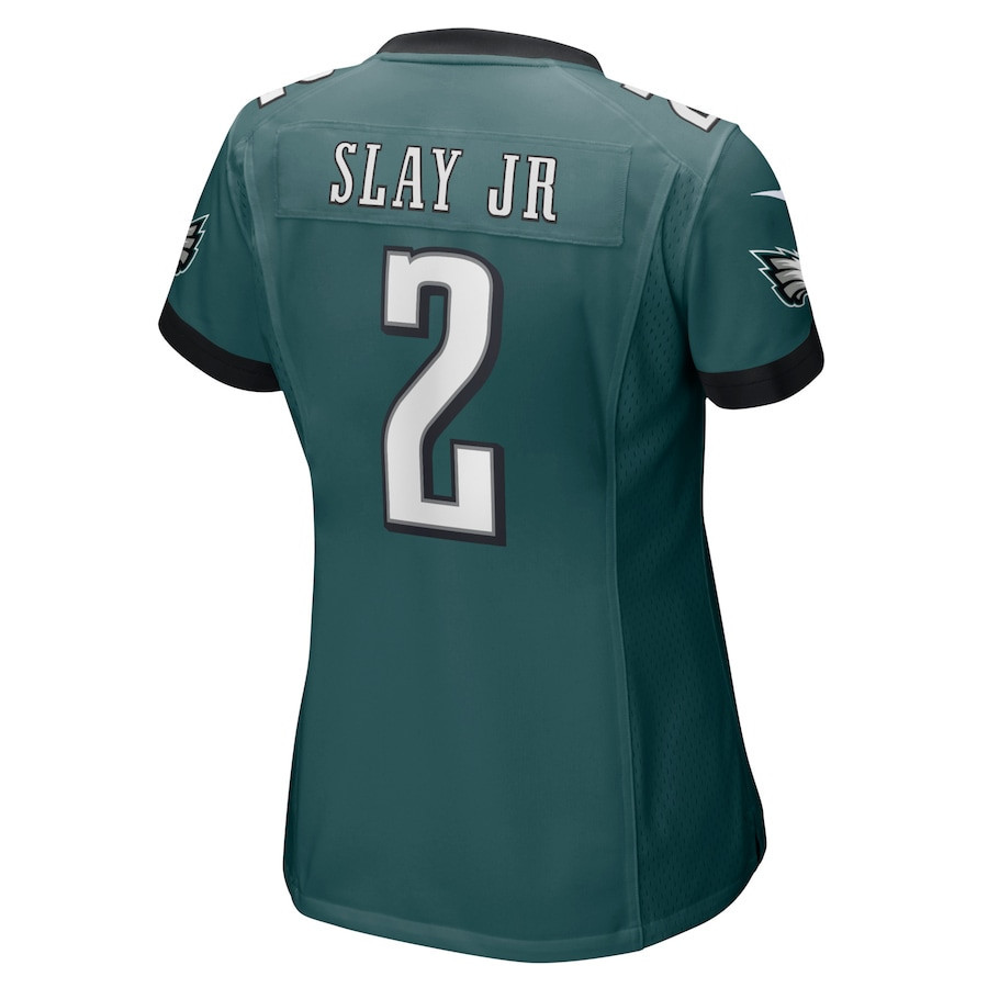 Darius Slay Jr. #2 Philadelphia Eagles Super Bowl LIX Midnight Green NFL Jersey Women's