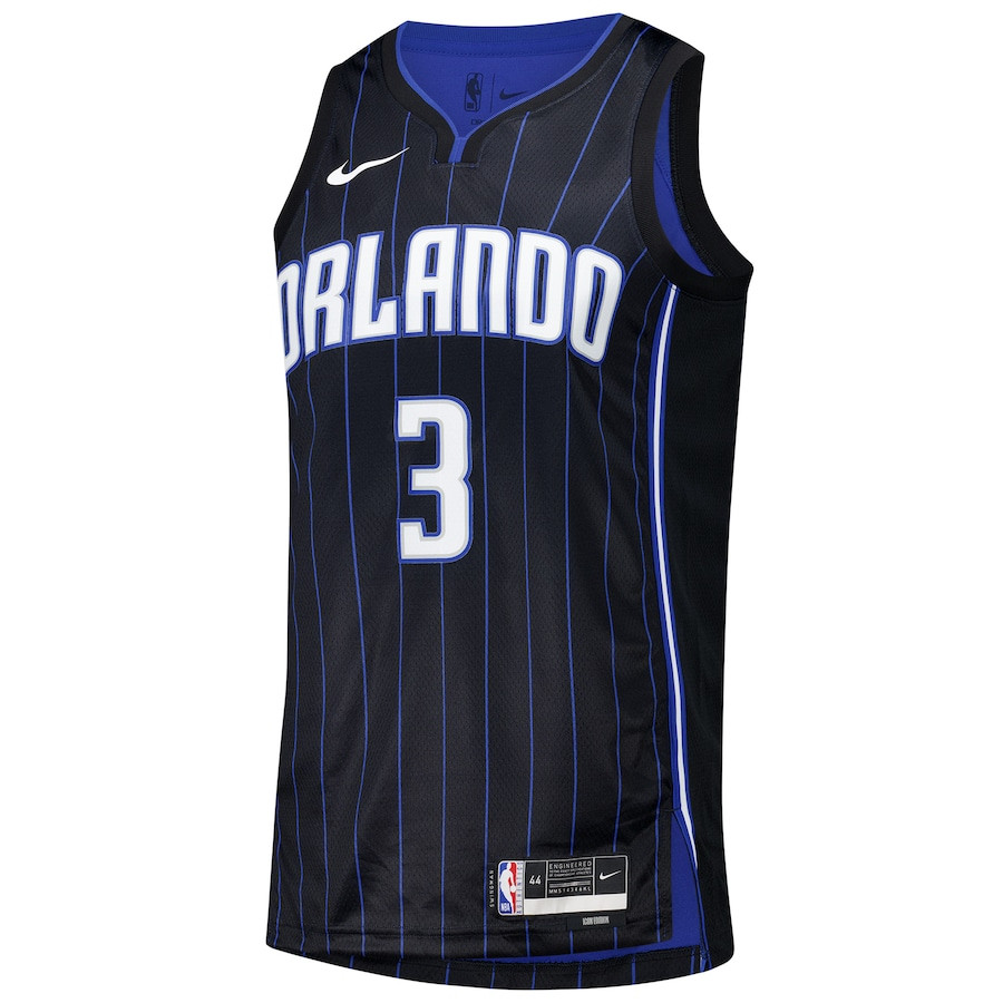 Kentavious Caldwell-Pope 3 Orlando Magic Unisex 2024 Offseason Addition Swingman Black NBA Jersey Unisex