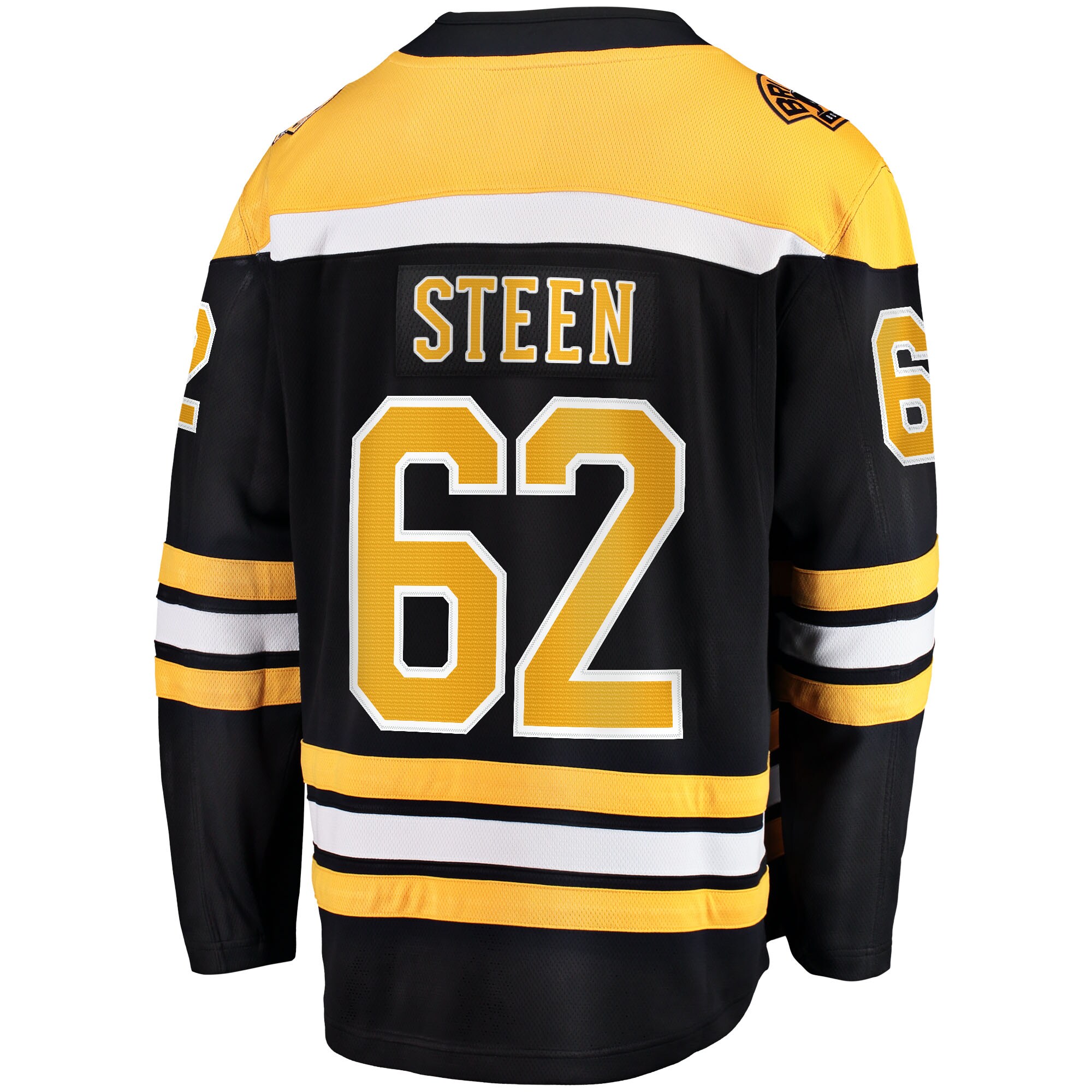 Boston Bruins Oskar Steen Black Home Breakaway Player NHL Jersey Men's