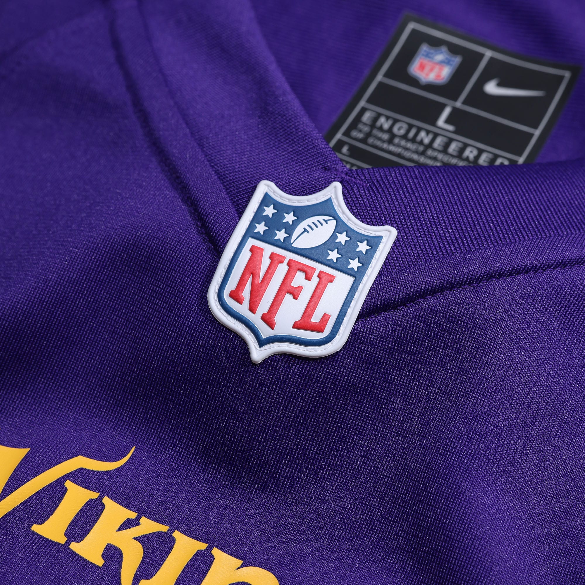 Minnesota Vikings Troy Fumagalli Purple Game NFL Jersey Men's