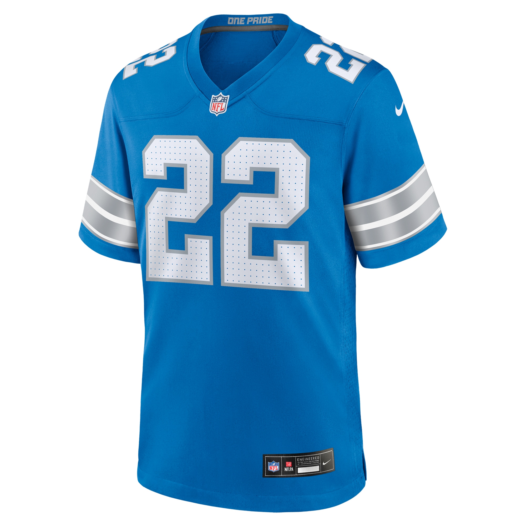 Detroit Lions Bobby Layne Blue Retired Player Game NFL Jersey Men's