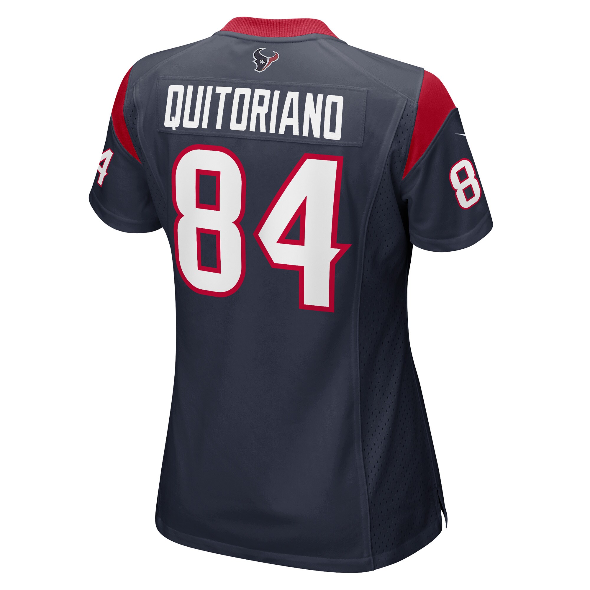 Houston Texans Teagan Quitoriano Navy Game Player NFL Jersey Women's