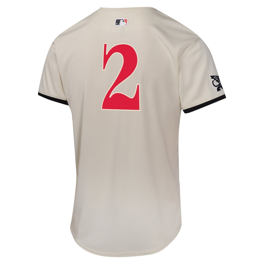 Marcus Semien 2 Texas Rangers City Connect Limited Natural MLB Jersey Youth