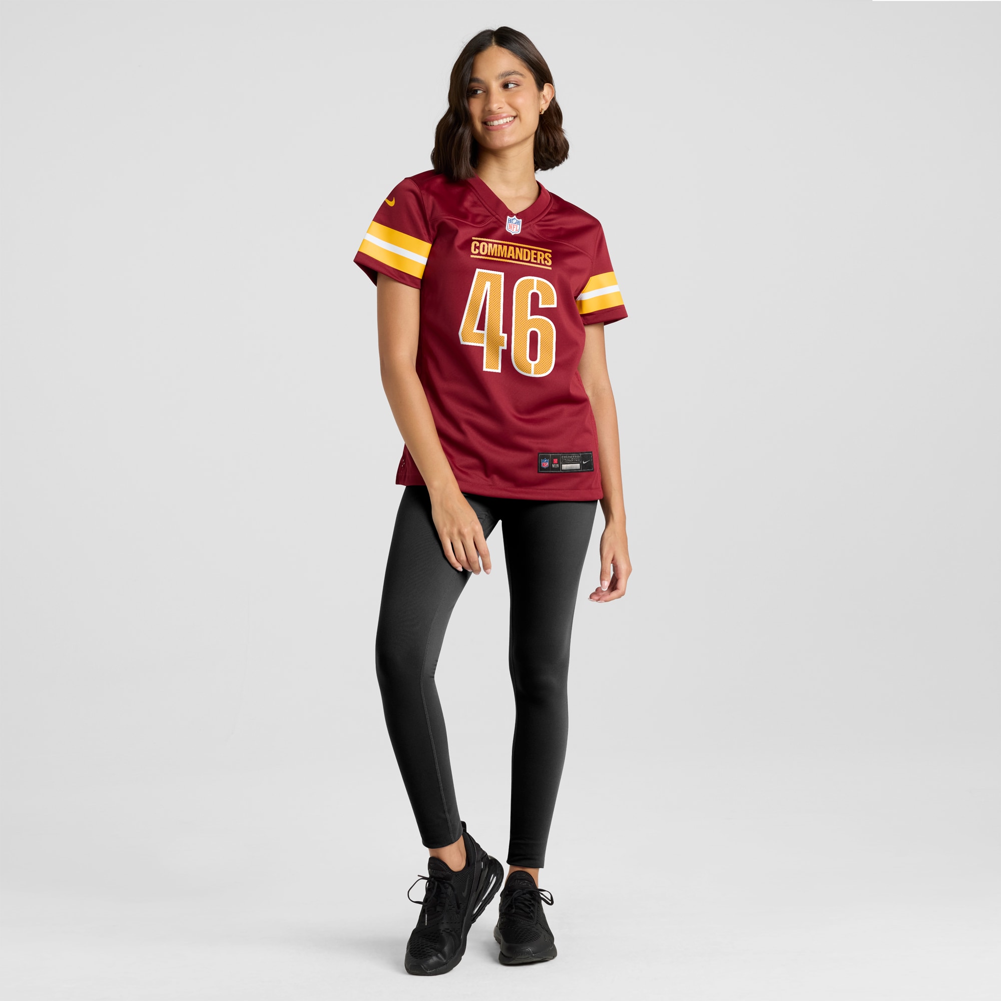Washington Commanders Greg Joseph Burgundy Team Game NFL Jersey Women's