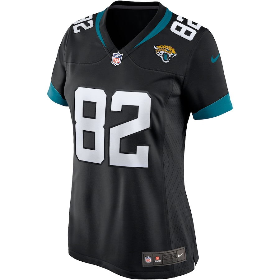 Jimmy Smith 82 Jacksonville Jaguars Game Retired Black NFL Jersey Women's