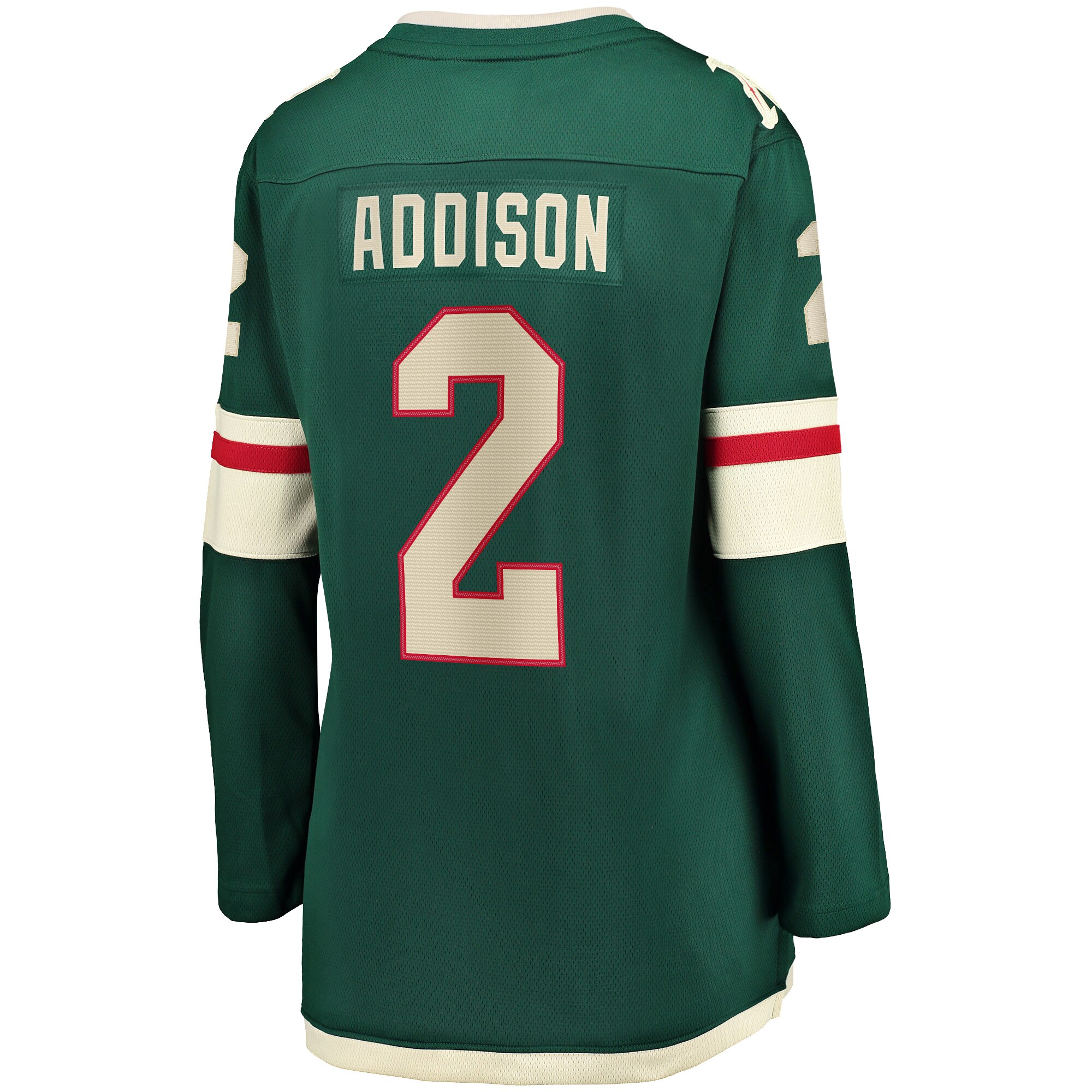 Minnesota Wild Calen Addison Green Home Breakaway Player NHL Jersey Women's