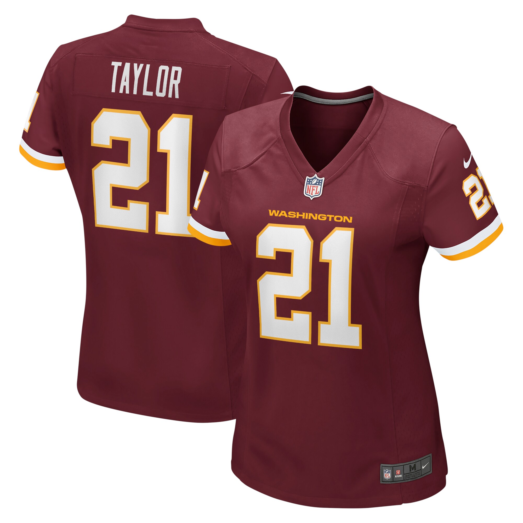 Washington Commanders Team Sean Taylor Burgundy Retired Player Game NFL Jersey Women's