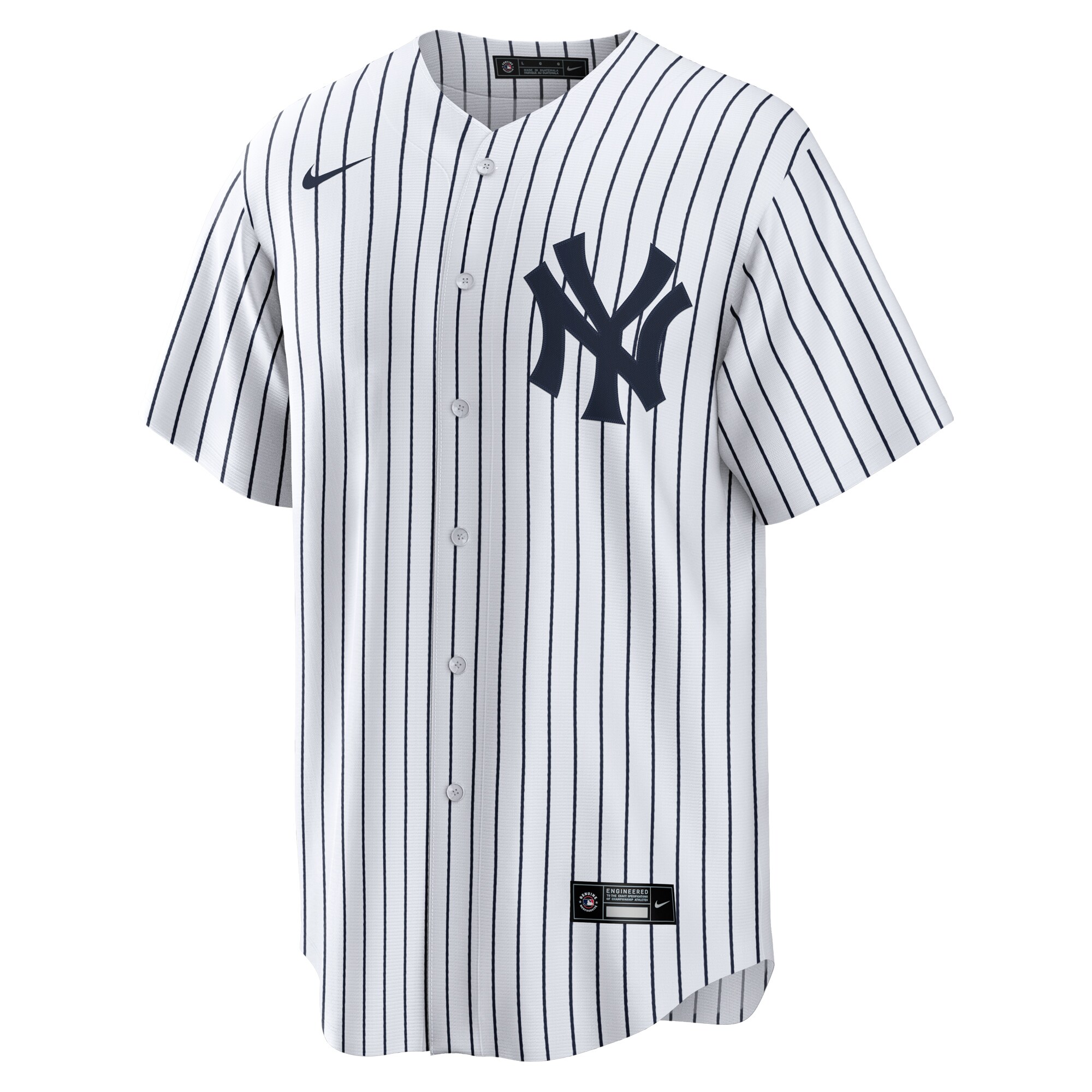 New York Yankees Carlos Rodon White/Navy Home Official Player MLB Jersey Men's