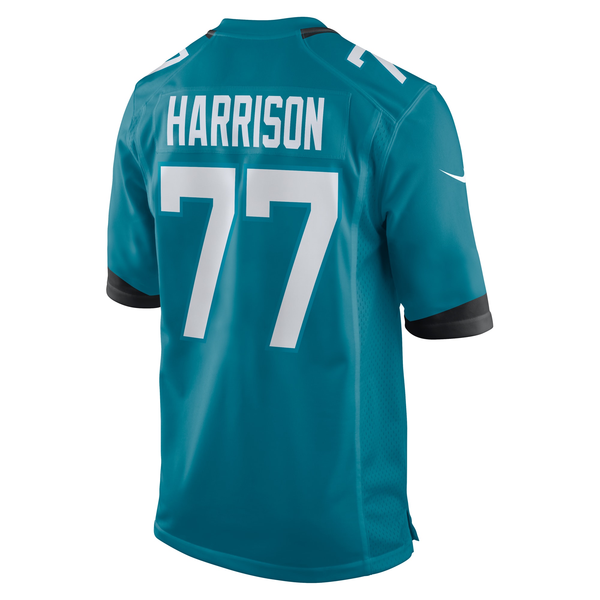 Jacksonville Jaguars Anton Harrison Teal Game NFL Jersey Men's