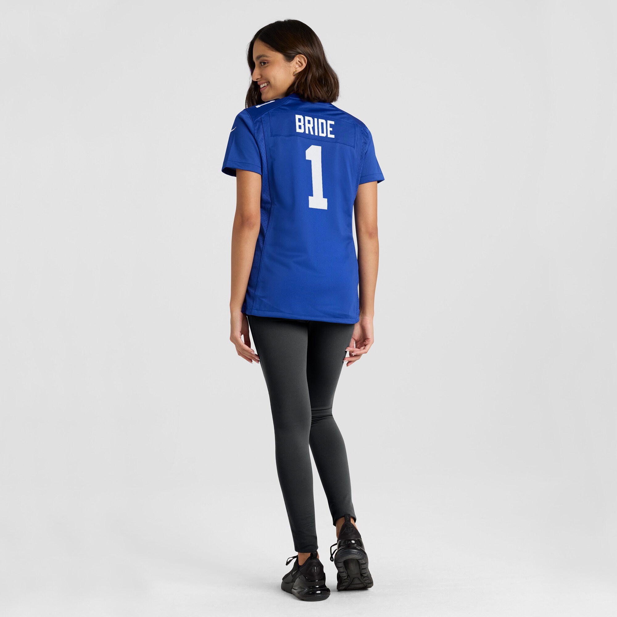 New York Giants Number 1 Bride Royal Game NFL Jersey Women's